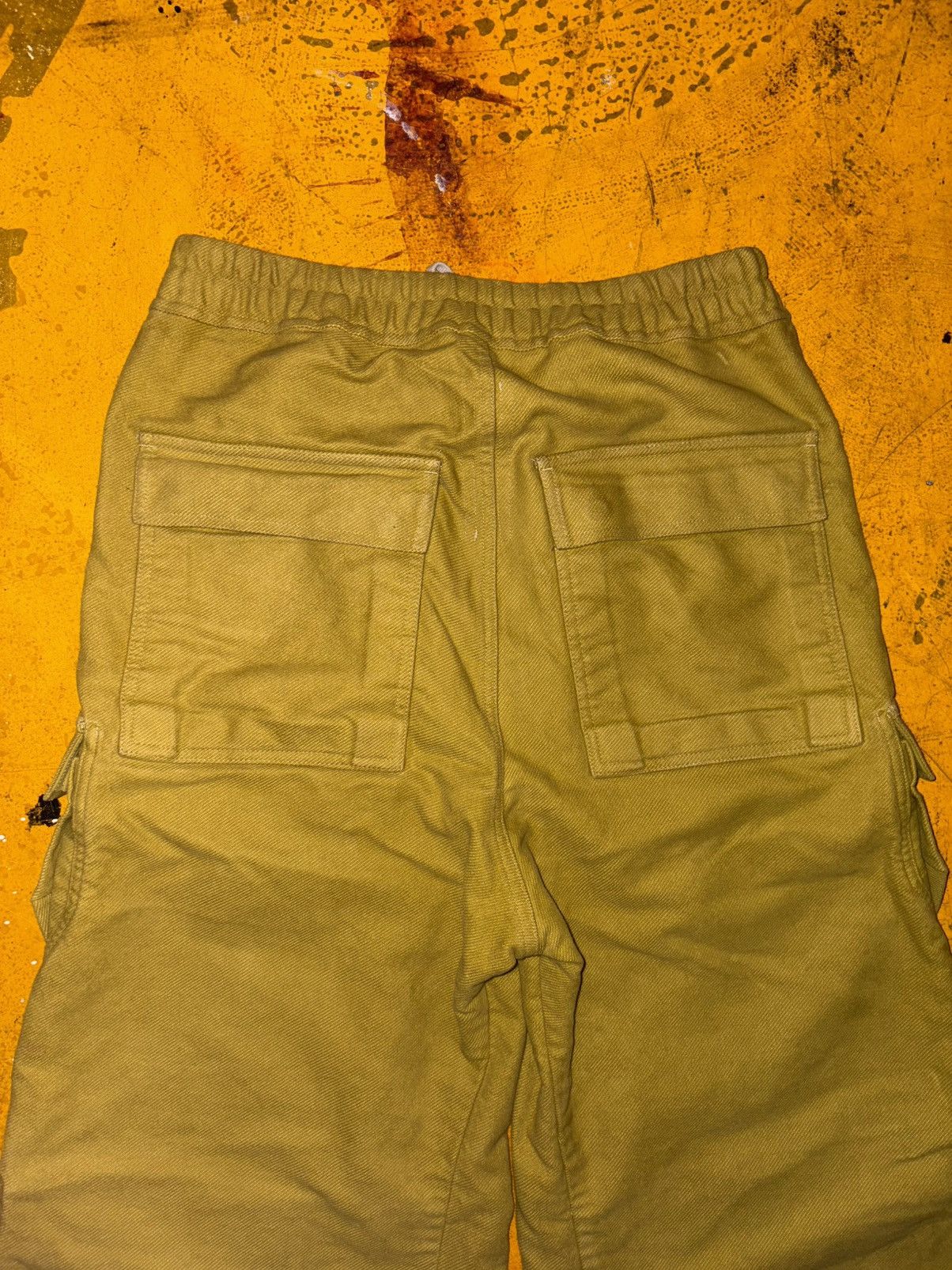 Rick Owens RARE RICK OWENS DRESS CORDUROY BELLA CARGO PANTS Size US 34 / EU 50 - 2 Thumbnail