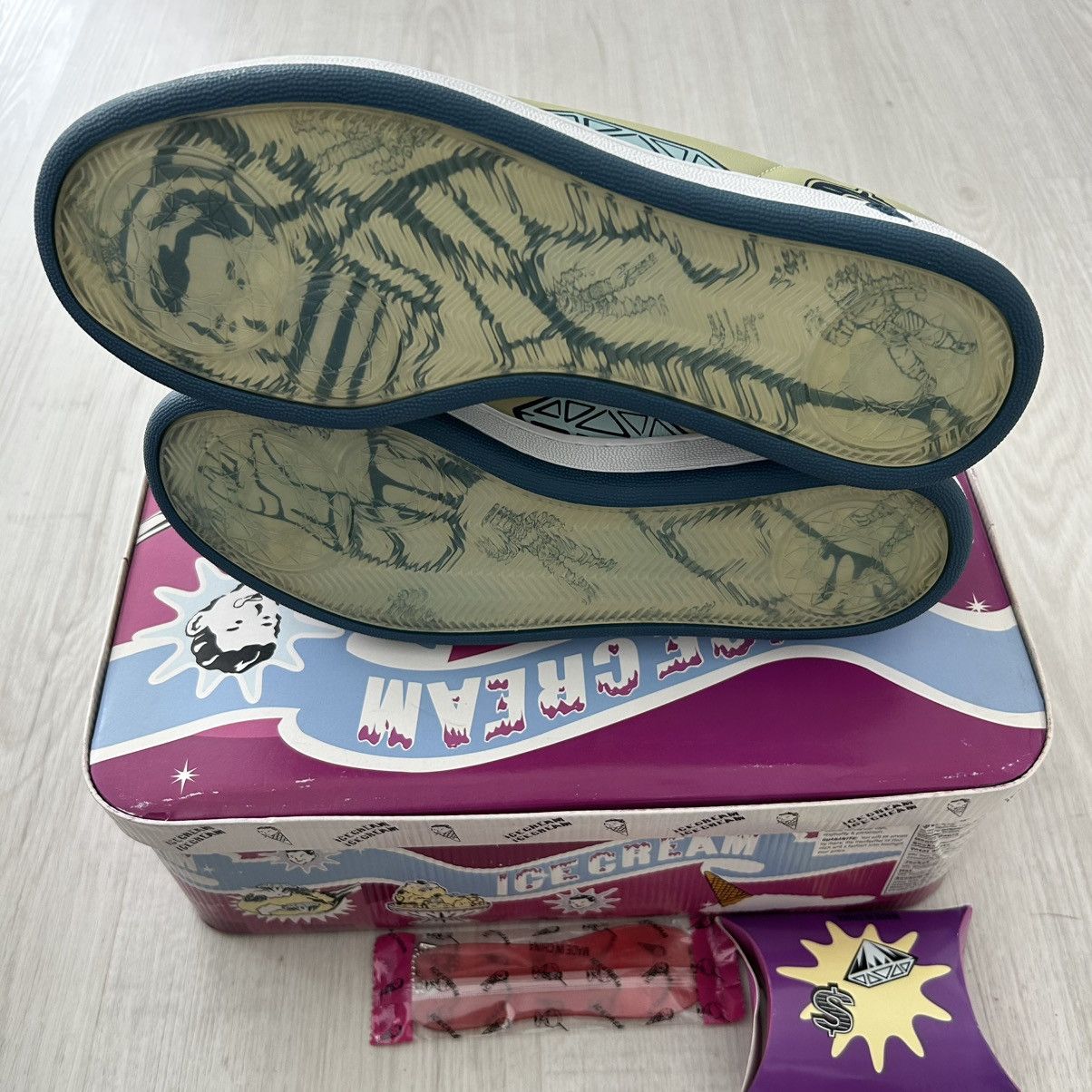 Billionaire Boys Club × Icecream × Reebok VERY RARE OG REEBOK X BBC/ICE CREAM BOUTIQUE SNEAKER Size US 8.5 / EU 41-42 - 10 Thumbnail