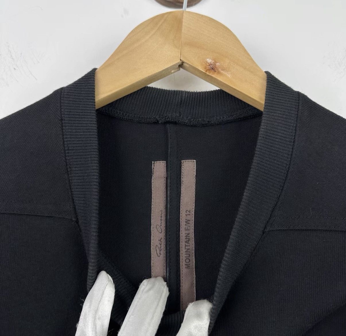 Rick Owens Rick Owens Main Line Dark Style Short Sleeve Tee J42 Size US S / EU 44-46 / 1 - 4 Thumbnail