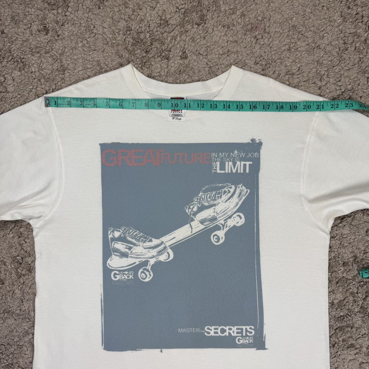 Vintage Vintage Skate Poster T-shirt Size US XXL / EU 58 / 5 - 17 Thumbnail