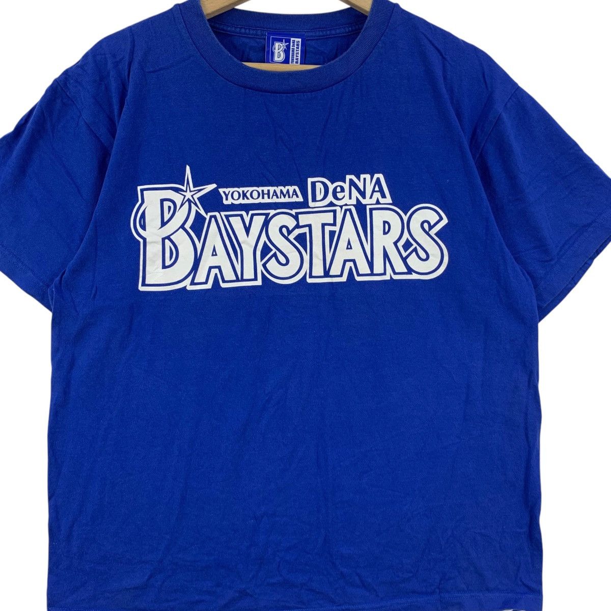 Vintage YOKOHAMA DENA BAYSTARS Yamasaki 2019 Series Tee Shirt Top Size US L / EU 52-54 / 3 - 3 Thumbnail