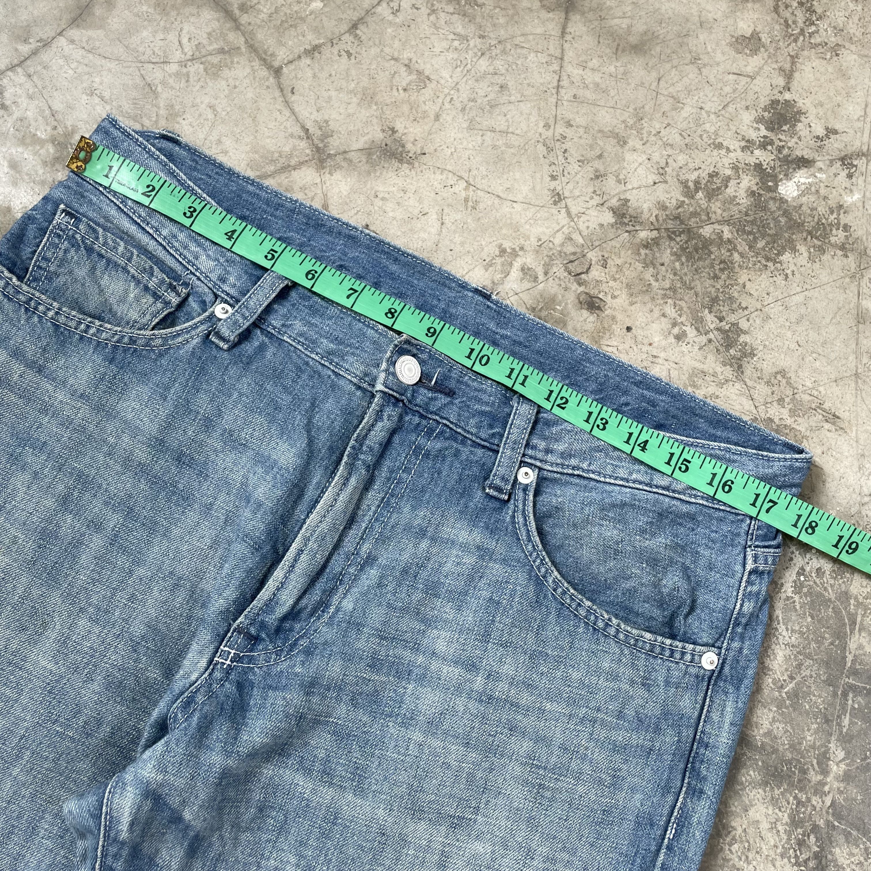Japanese Brand × Uniqlo UNIQLO JEANS REGULAR STRAIGHT CUT LINEN COTTON Size US 36 / EU 52 - 7 Thumbnail