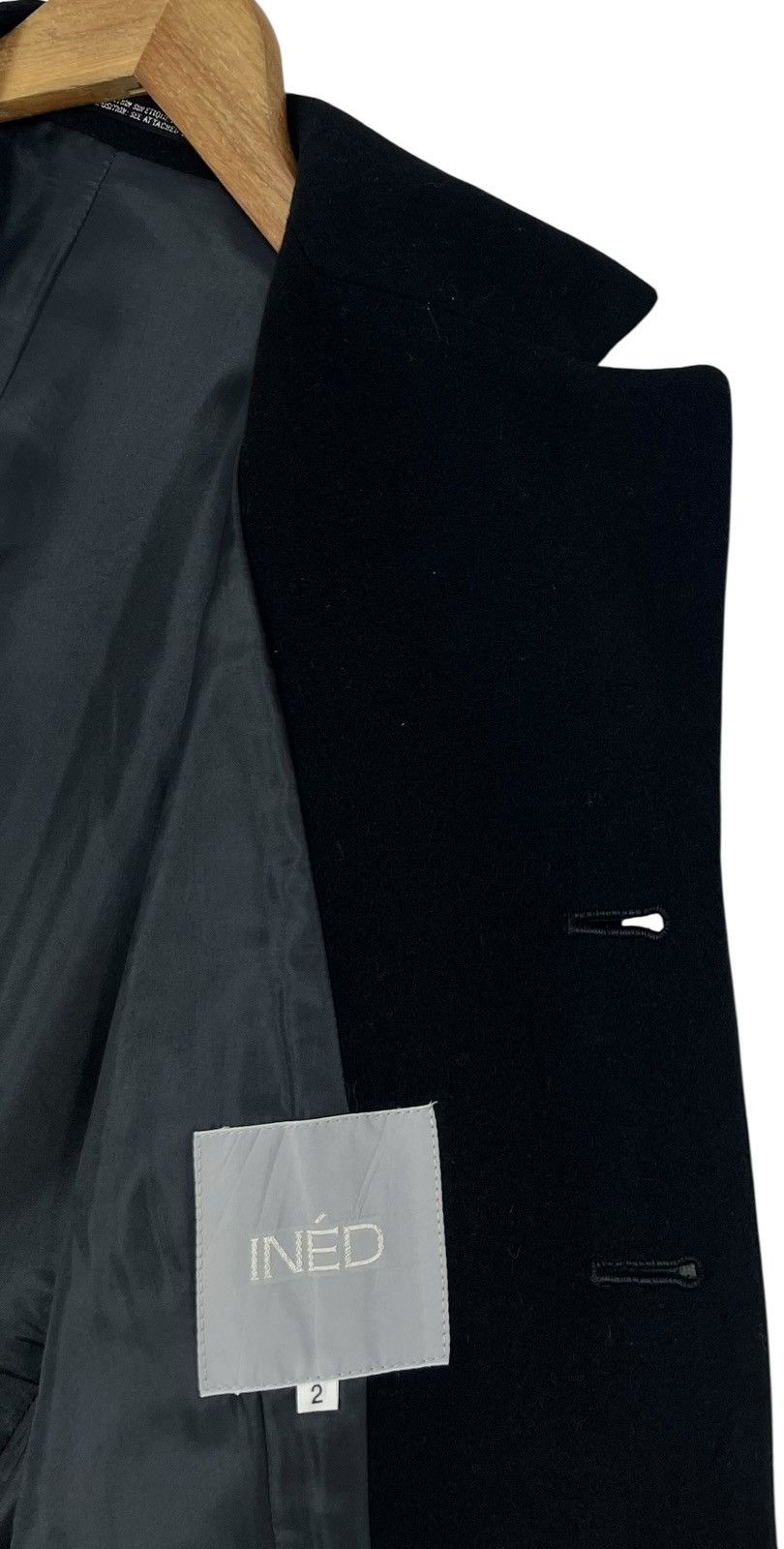 Yohji Yamamoto Ined by Yohji Yamamoto Wool Jacket Size M / US 6-8 / IT 42-44 - 10 Thumbnail