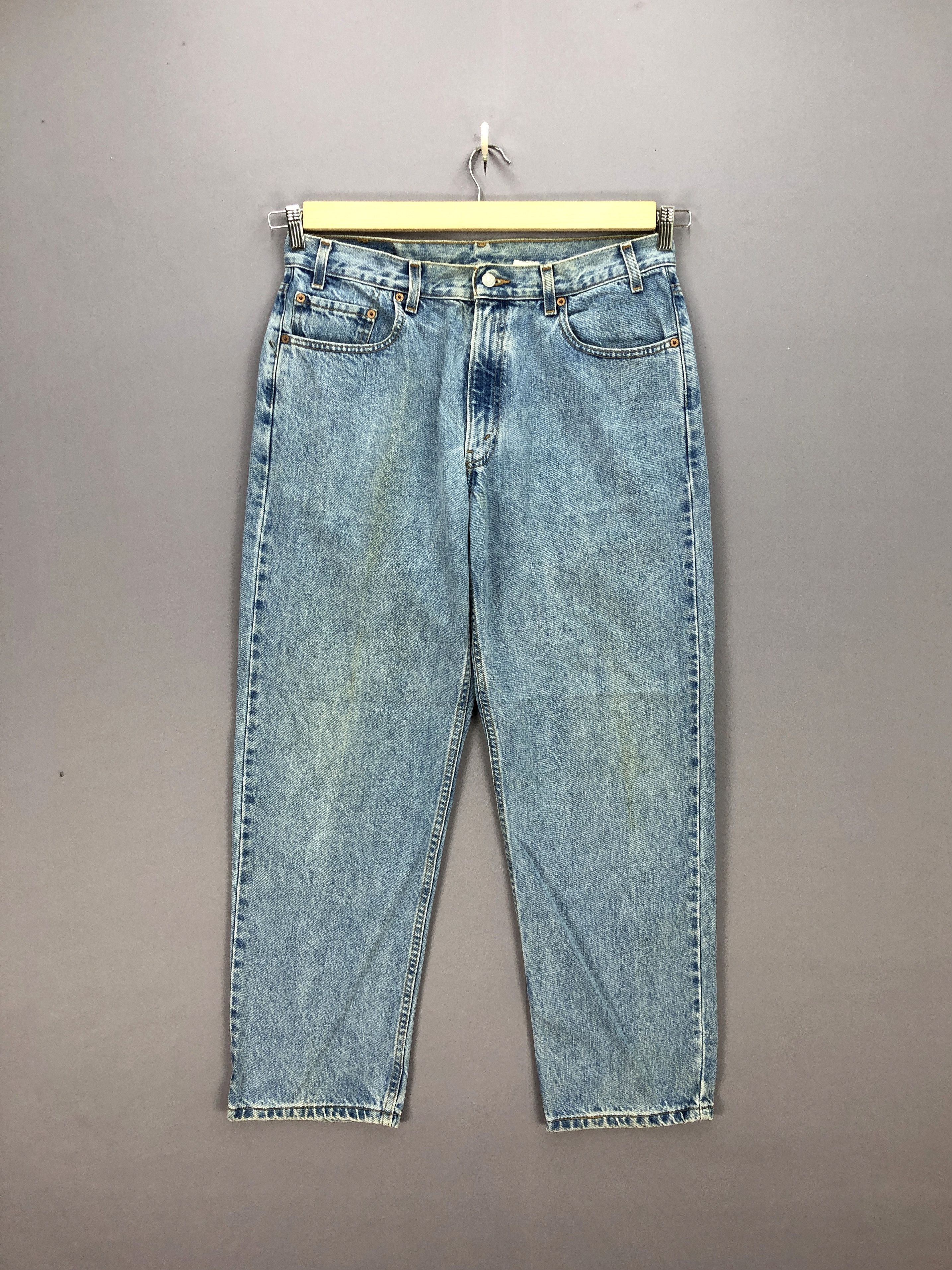 Levi's Vintage 90s Levis Faded Jeans Levi's Stonewash Denim Size US 34 / EU 50 - 1 Thumbnail