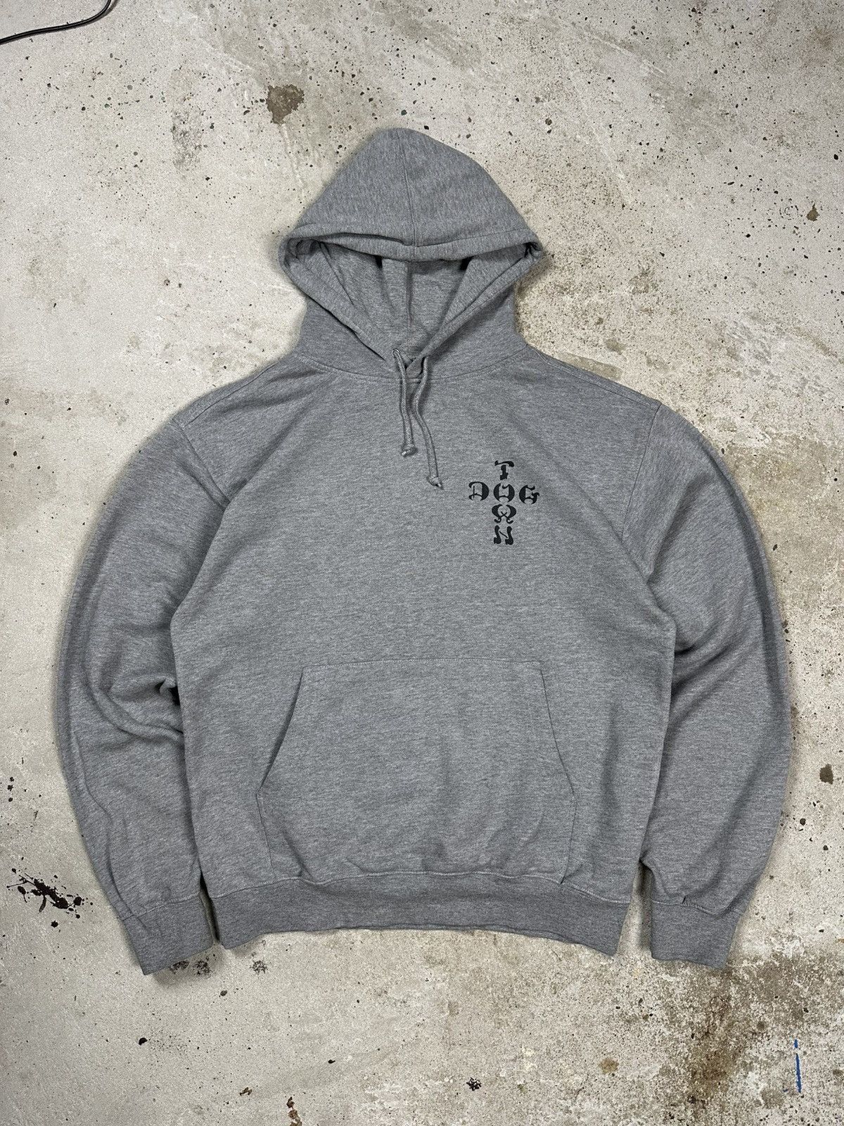 Dogtown × Japanese Brand × Vintage Vintage DogTown Skate Big Logo Print Hoodie Sweatshirt Size US M / EU 48-50 / 2 - 2 Thumbnail