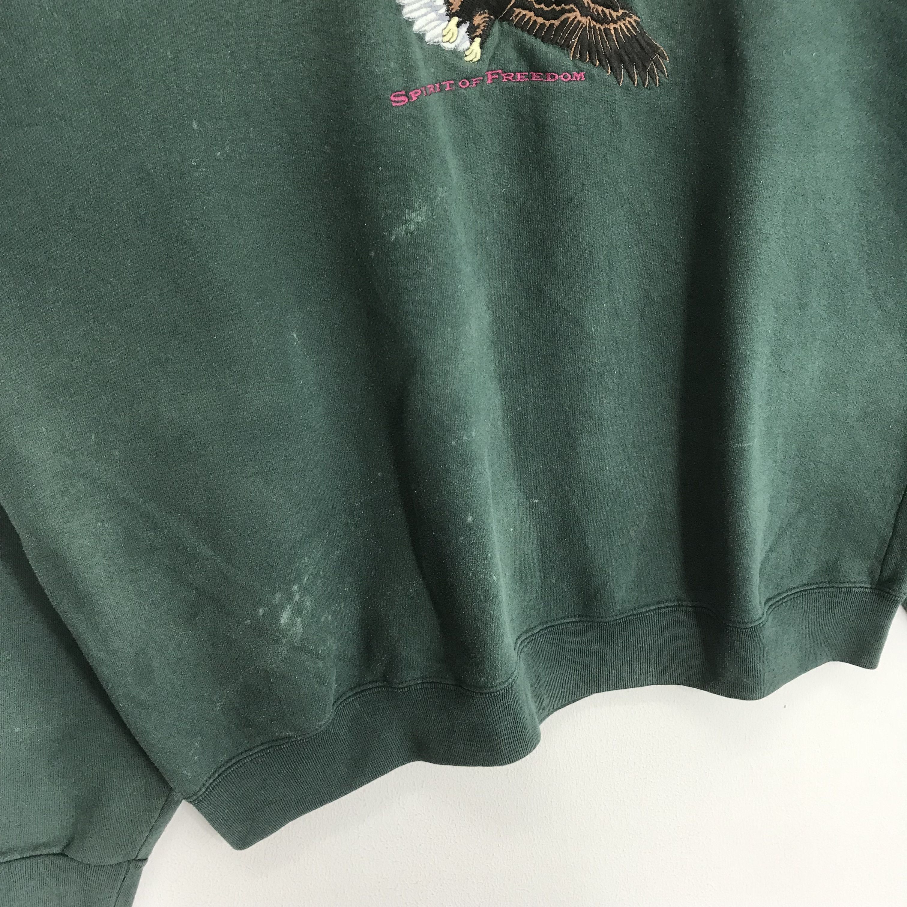 American Eagle Outfitters Vintage 90s Bald Eagle Sweatshirt Xlarge - 284 Size US XL / EU 56 / 4 - 4 Thumbnail