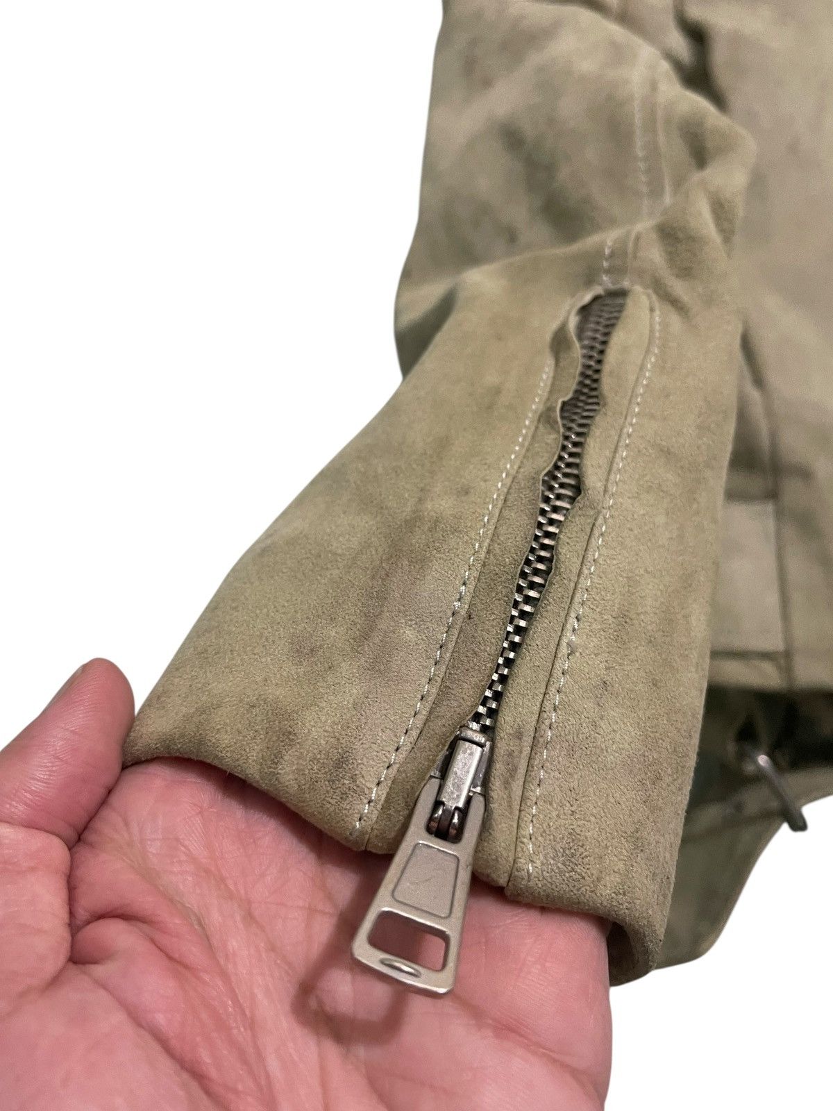 Acne Studios ACNE STUDIOS Suede Biker Jacket Size US S / EU 44-46 / 1 - 15 Thumbnail