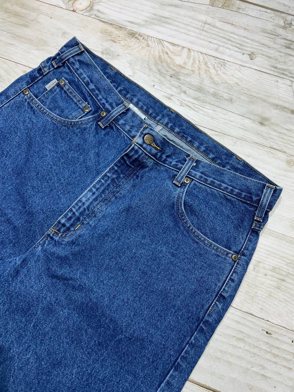 Carhartt Vintage Carhartt Relaxed Fit Denim Jeans Size 38x38 Size US 38 / EU 54 - 4 Thumbnail