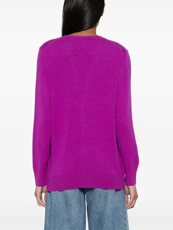 Loewe o1y1025 Cardigan in Purple Size M / US 6-8 / IT 42-44 - 3 Thumbnail