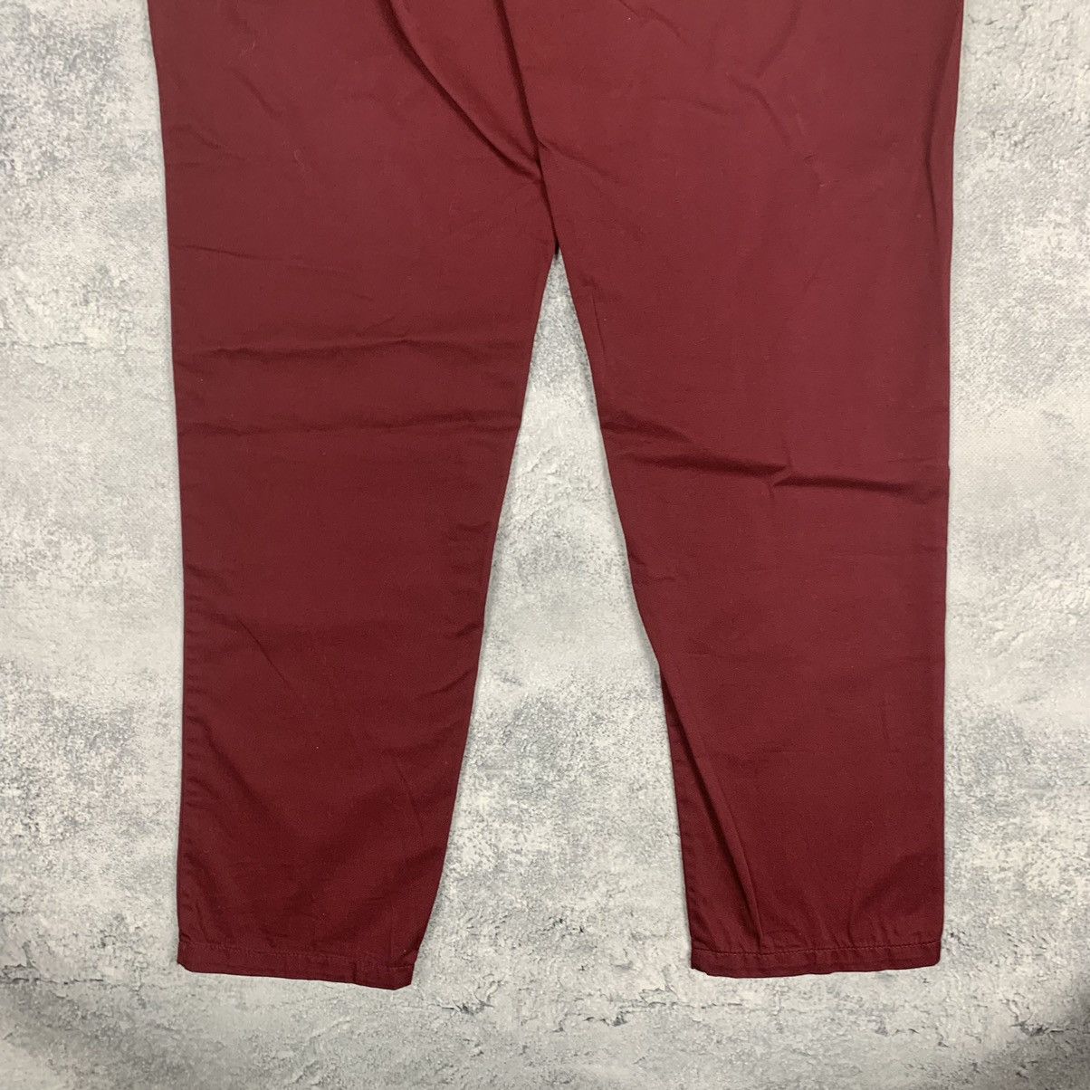 Burberry Burberry London England Casual Cotton Pants Size 50 Burgundy Size US 34 / EU 50 - 12 Thumbnail