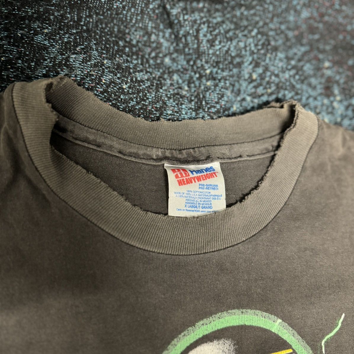 NASCAR × Vintage VINTAGE NASCAR MARK MARTIN TEE FADED BLACK Size US XL / EU 56 / 4 - 5 Thumbnail