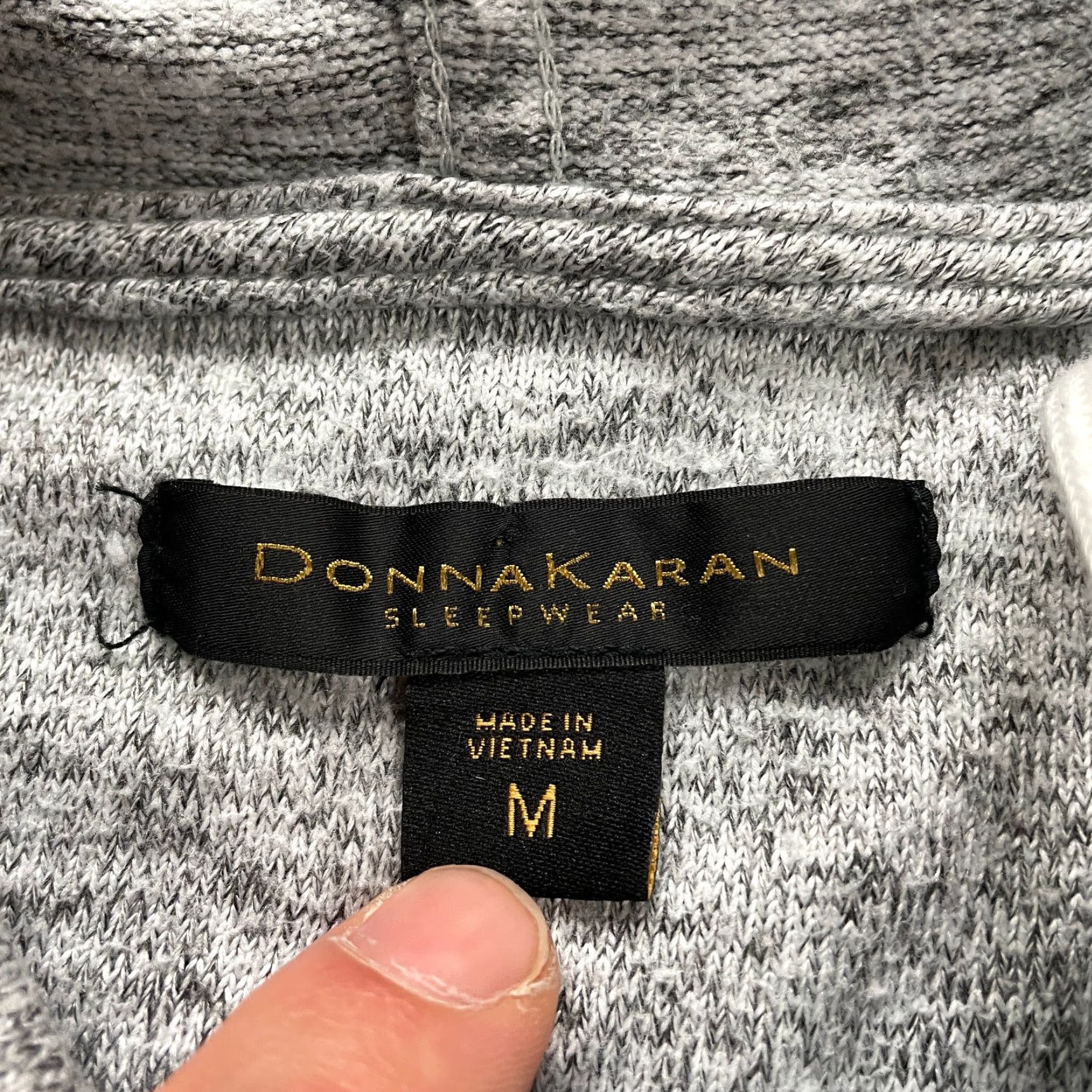 Donna Karan Donna Karan Hoodies Women’s Medium Gray Pullover Lounge Sleepwear Relaxed Fit Casual Shirt Size M / US 6-8 / IT 42-44 - 6 Thumbnail