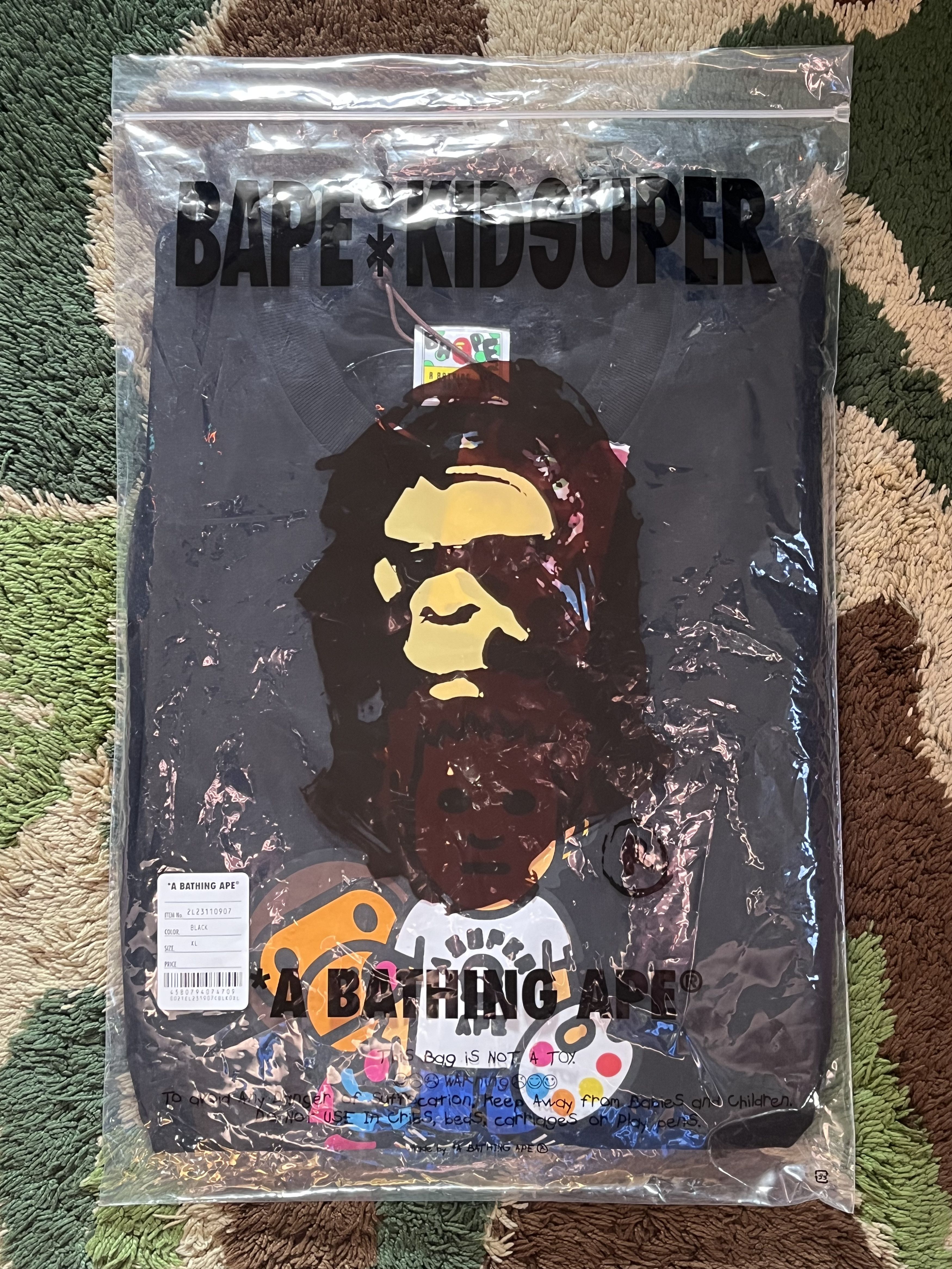 BAPE KIDSUPER MILO LOGO TEE