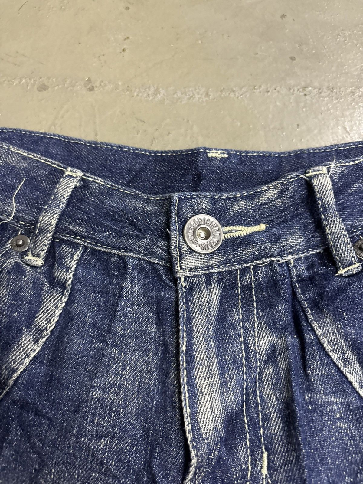 If Six Was Nine RNA H Naoto Acid Wash Japanese brand Denim shorts Size 30" / US 8 / IT 44 - 6 Thumbnail