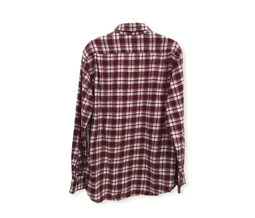 Flannel Japanese Brand Uniqlo Plaid Tartan Flannel Shirt Size US L / EU 52-54 / 3 - 5 Thumbnail