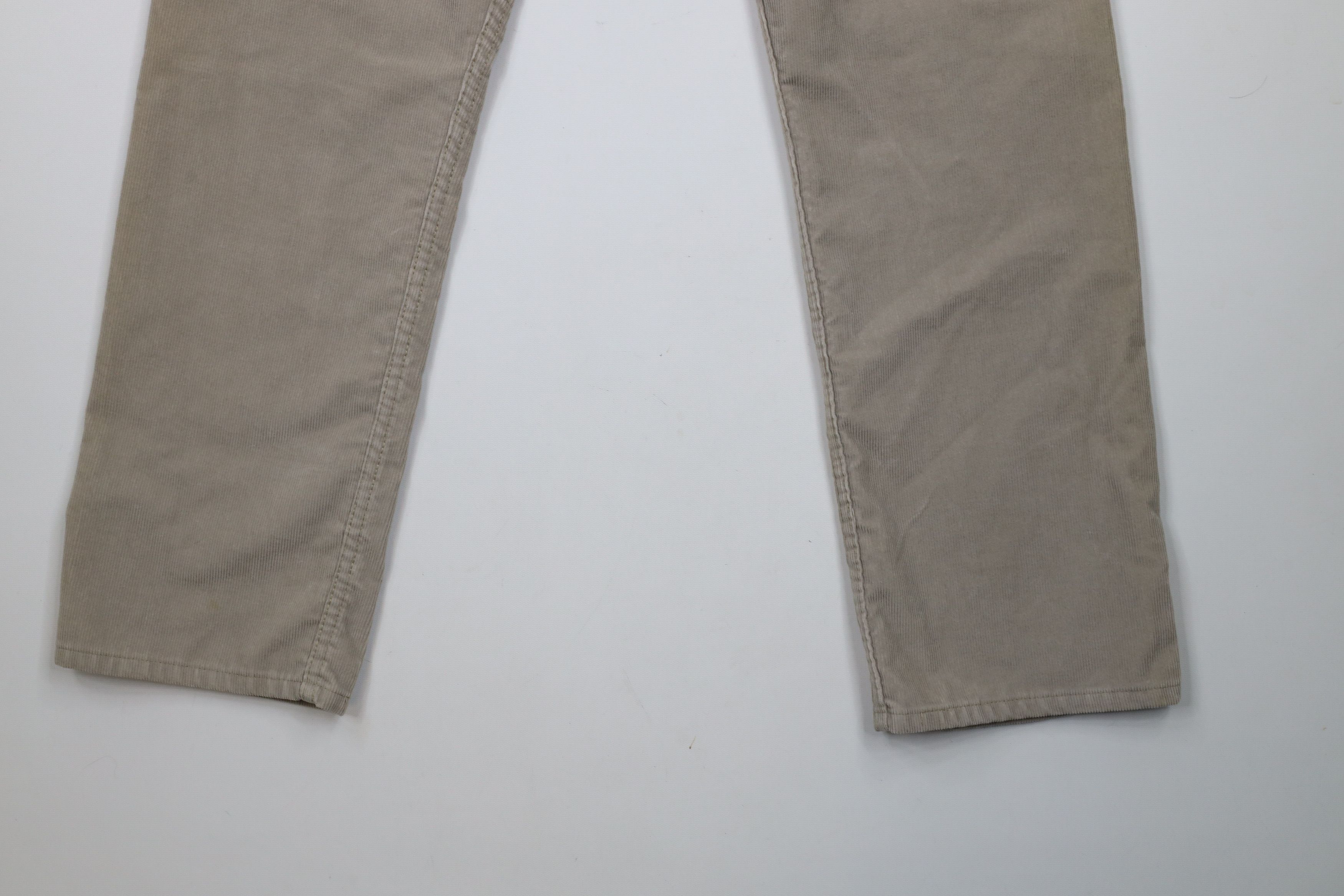 Levi's × Vintage Vintage Y2K Levis 505 Regular Fit Corduroy Chino Pants Gray Size US 31 - 15 Thumbnail