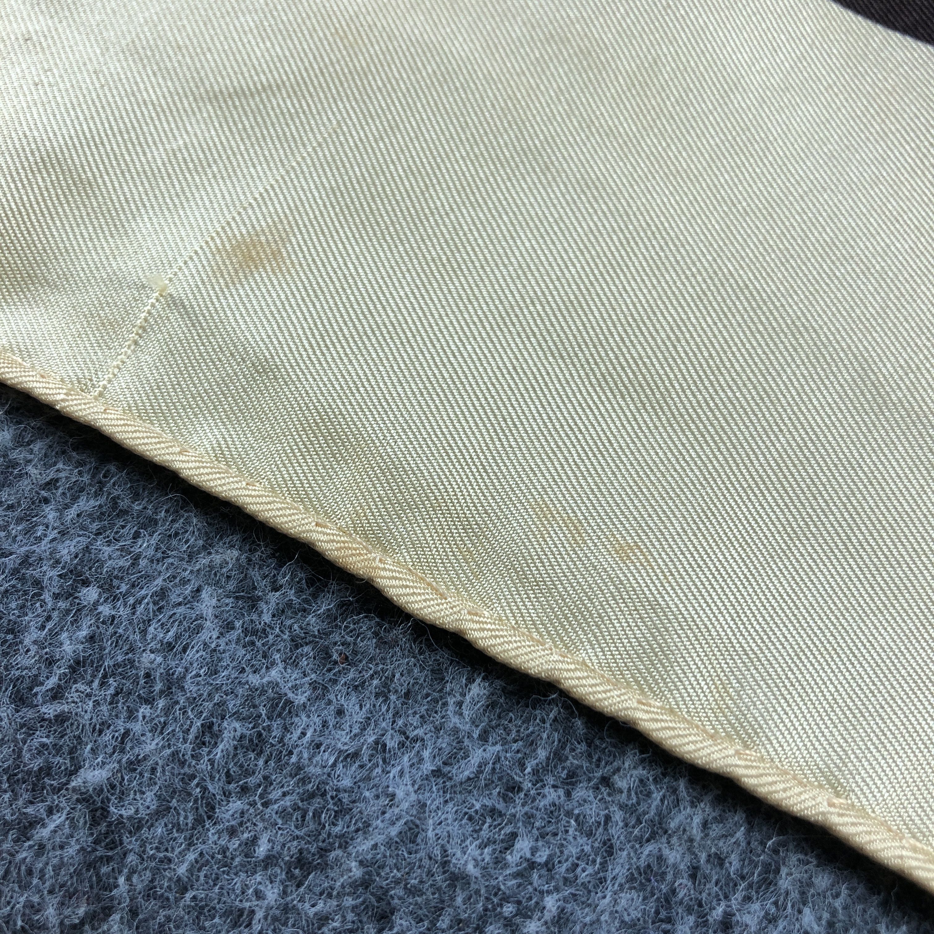 Vintage Louis Vuitton Monogram Silk Scarf Brown Beige M1403 Size ONE SIZE - 7 Thumbnail