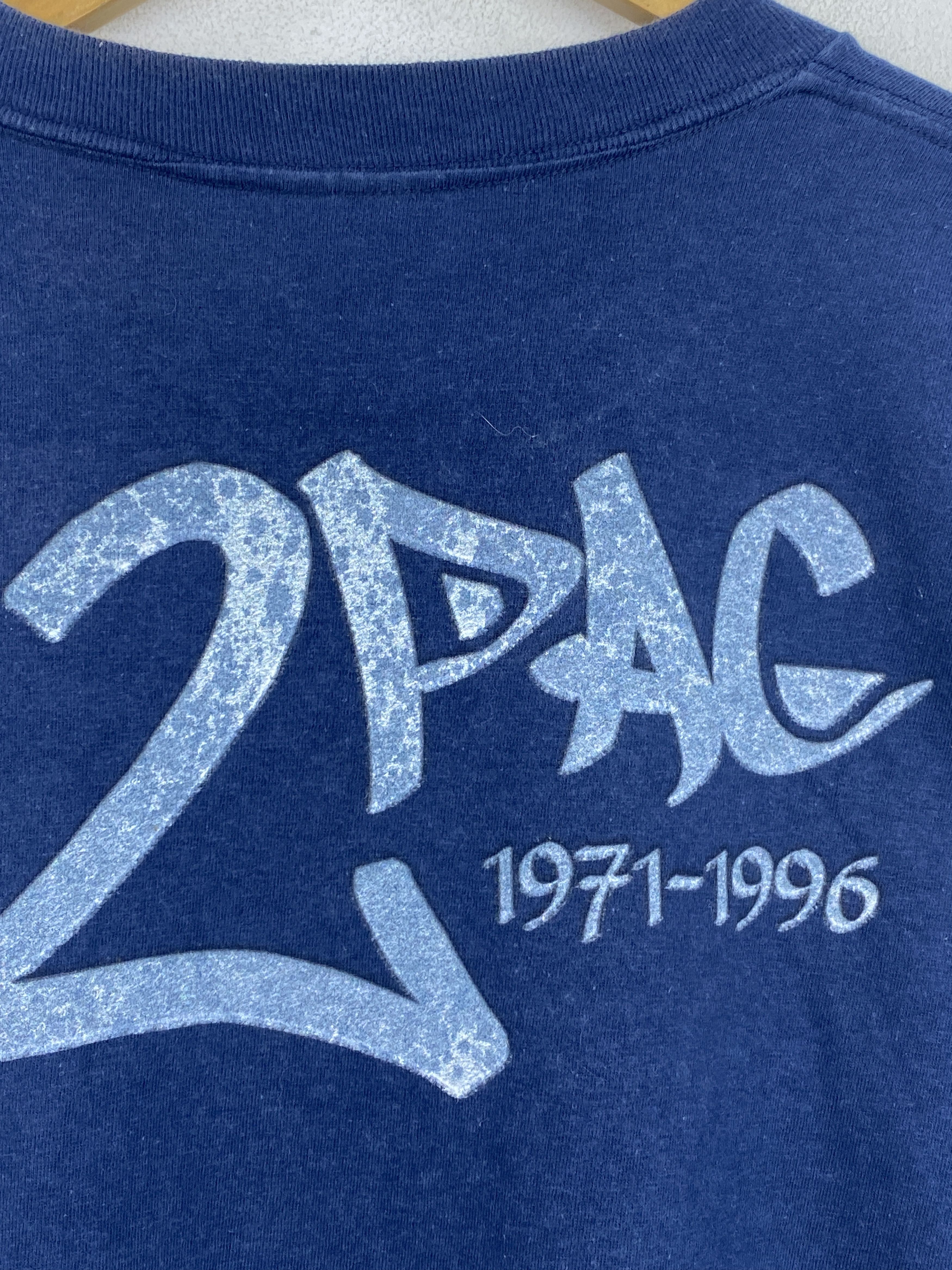 Rap Tees × Vintage Vintage 90s Tupac Shakur All Eyez On Me Rap Tee TA0641 Size US L / EU 52-54 / 3 - 12 Thumbnail