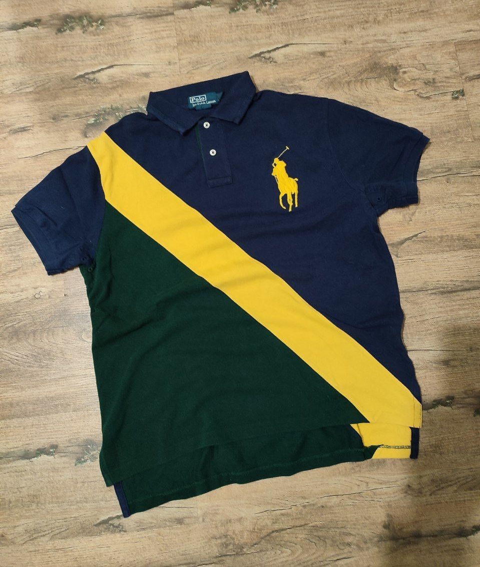 Polo Ralph Lauren Vintage Polo Ralph Lauren Custom Fit Big Pony L size Size US L / EU 52-54 / 3 - 1 Thumbnail