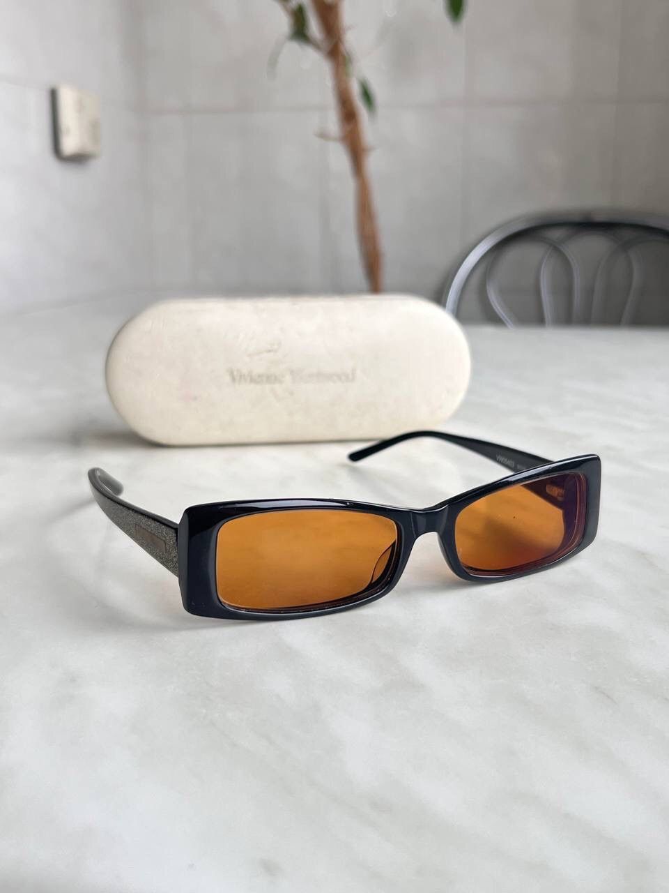 Vivienne Westwood Vivienne Westwood Vintage Shine Glitter Frame Eyeglasses Y2K Size ONE SIZE - 4 Thumbnail