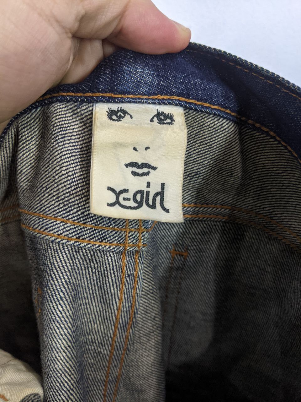 Designer × Japanese Brand 🔥STEALS 🔥DISTRESSED X GIRL JEANS WOMEN PANTS Size 29" - 3 Thumbnail