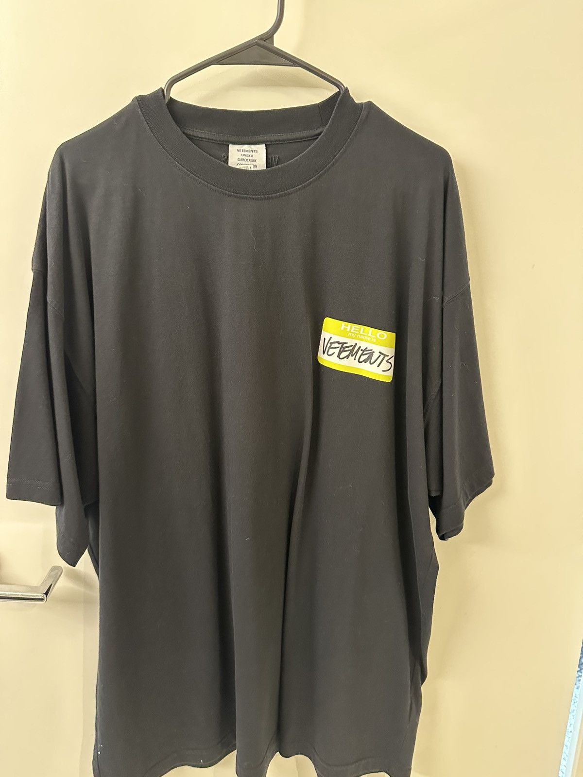 Hi My Name is Vetements Tee
