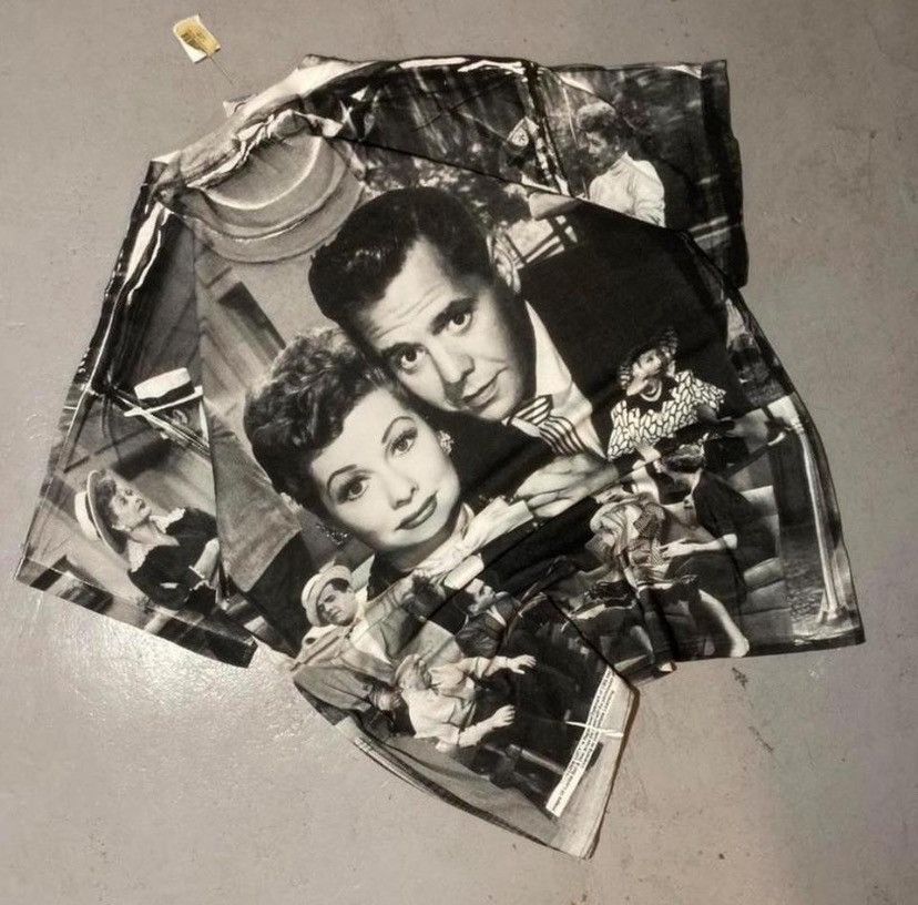 Delta × Fruit Of The Loom Vintage 90s I Love Lucy promo AOP Size US XL / EU 56 / 4 - 4 Thumbnail