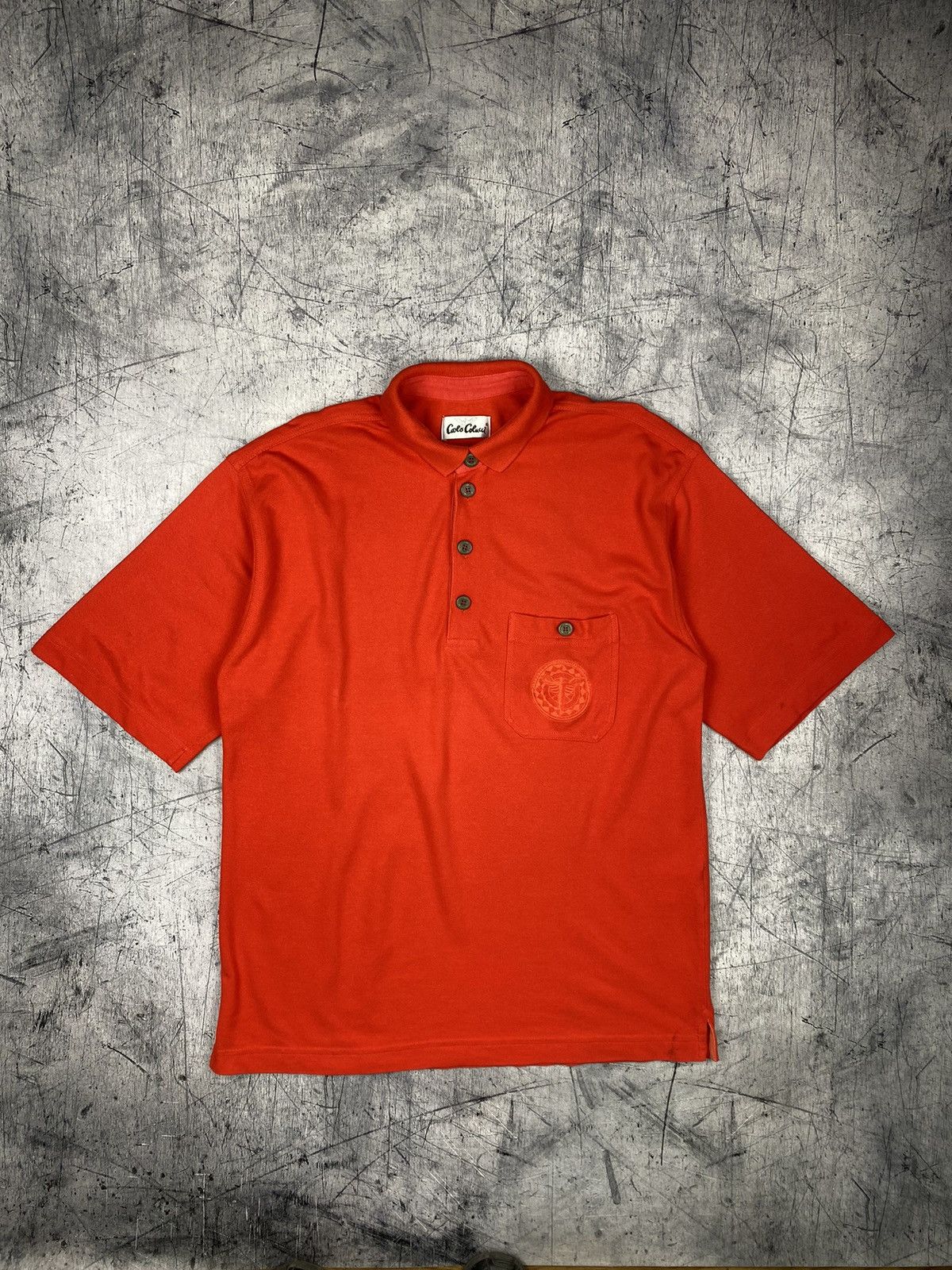 Carlo Colucci Vintage Carlo Colucci Short Sleeve Polo Size L Size US L / EU 52-54 / 3 - 2 Thumbnail
