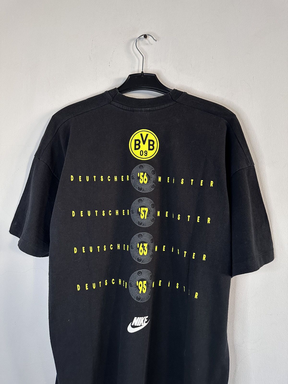 Nike × Vintage Nike Vintage FC Borussia Dortmund 1995 BVB Size US XL / EU 56 / 4 - 7 Thumbnail