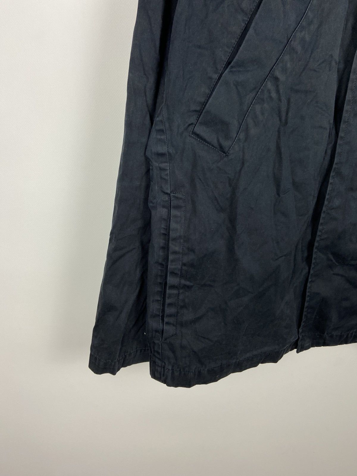 A.P.C. × Designer A.P.C. Navy Dark/Blue Faded Hooded Cliff Parka Mens Jacket Size US XXL / EU 58 / 5 - 7 Thumbnail