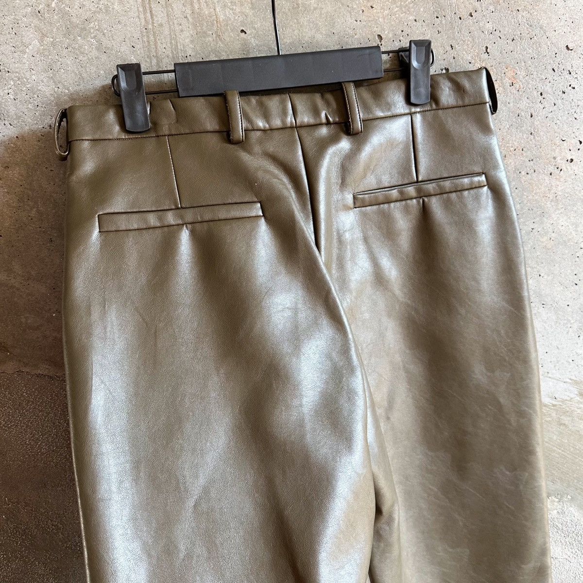 Y/Project SAMPLE Y/Project Vegan Leather Trousers Size US 32 / EU 48 - 3 Thumbnail