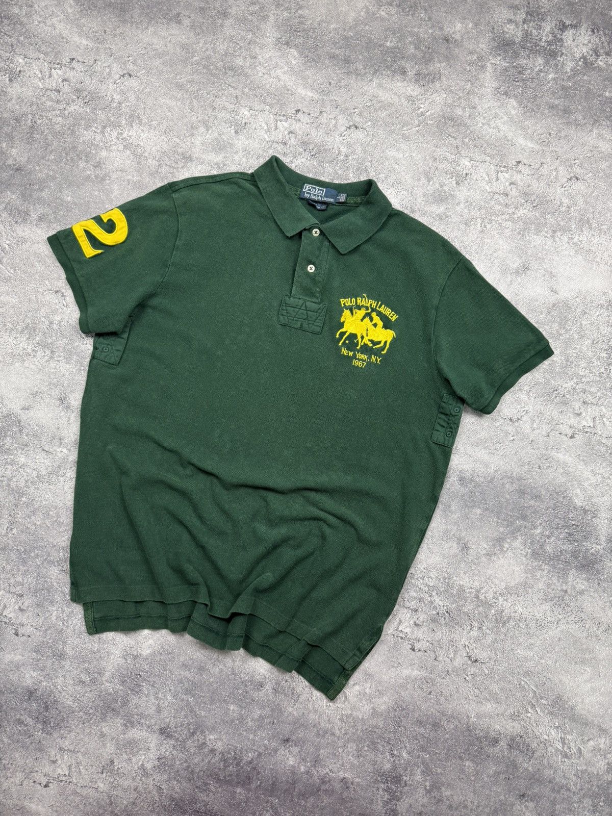 Polo Ralph Lauren Vintage Polo Ralph Lauren New York Polo T-Shirt Chief Keef Size US L / EU 52-54 / 3 - 2 Thumbnail