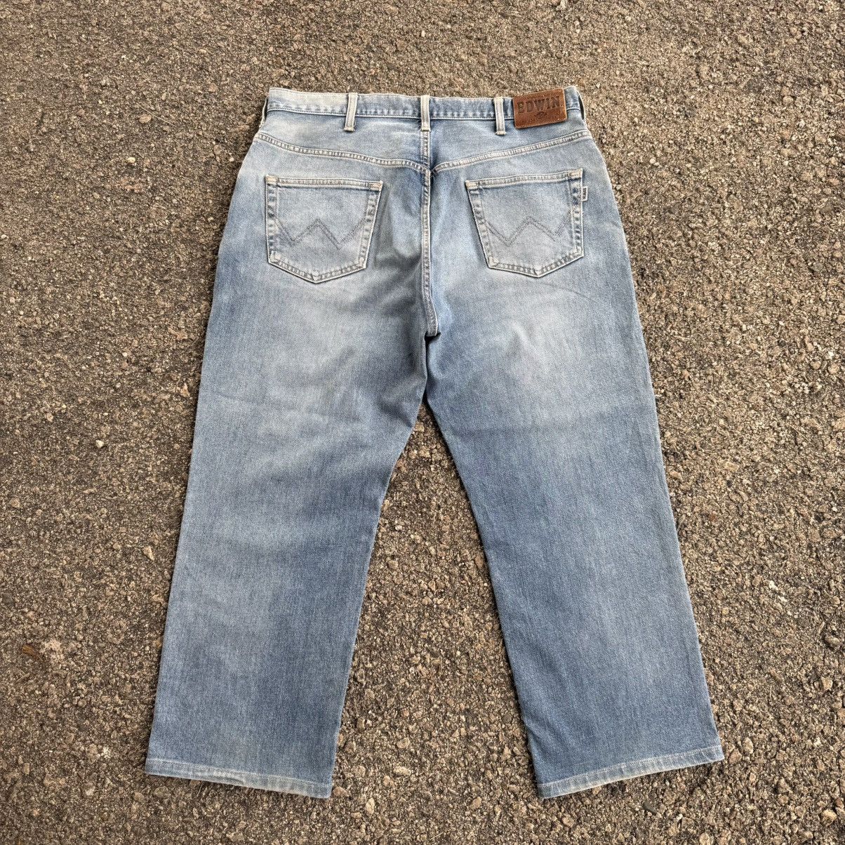 Edwin W38 Vintage Edwin Faded Mud Washer Denim Jean Pants Size US 38 / EU 54 - 10 Thumbnail