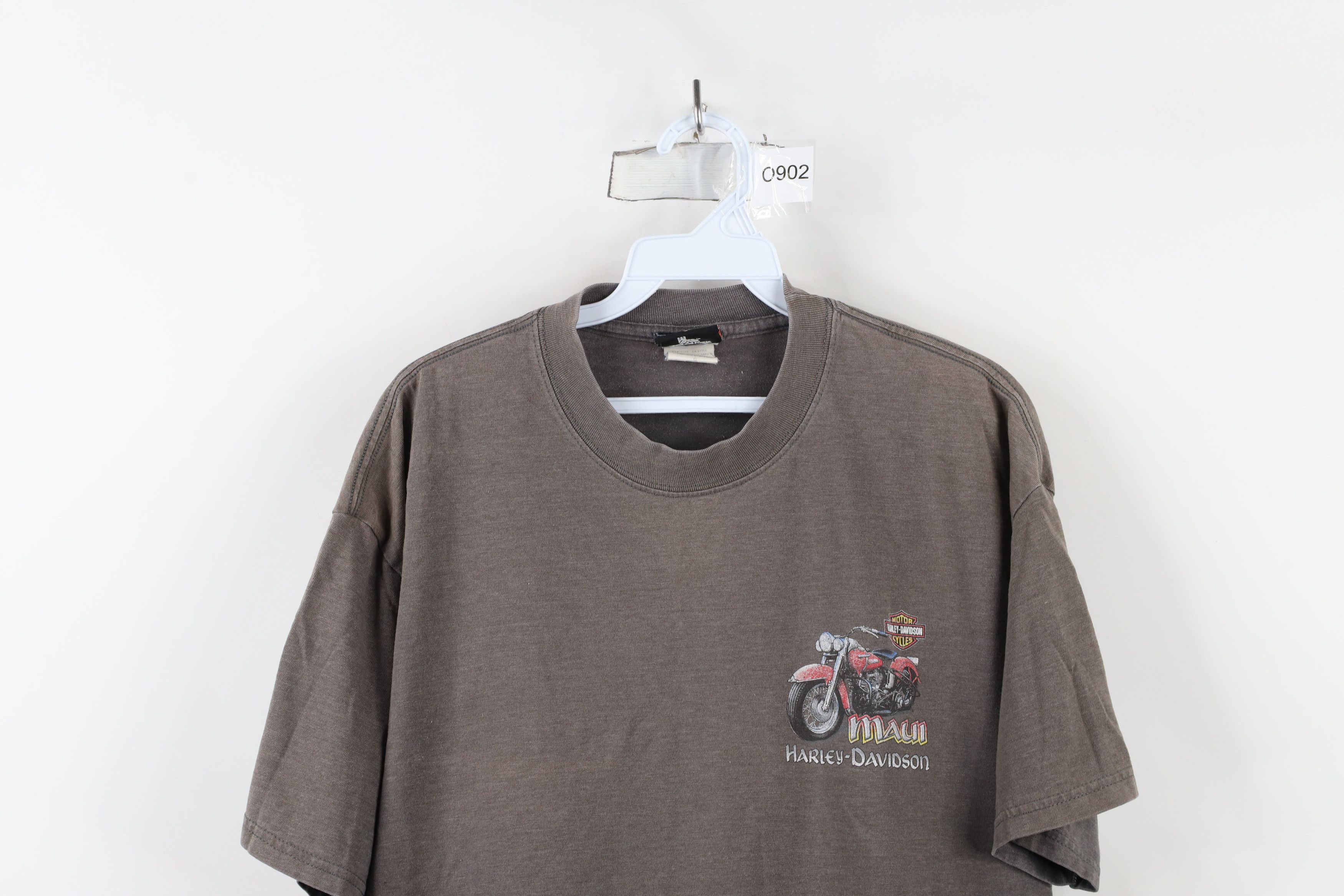 Harley Davidson × Vintage Vintage Y2K 2001 Harley Davidson Thin Soft Maui T-Shirt Size US L / EU 52-54 / 3 - 2 Thumbnail