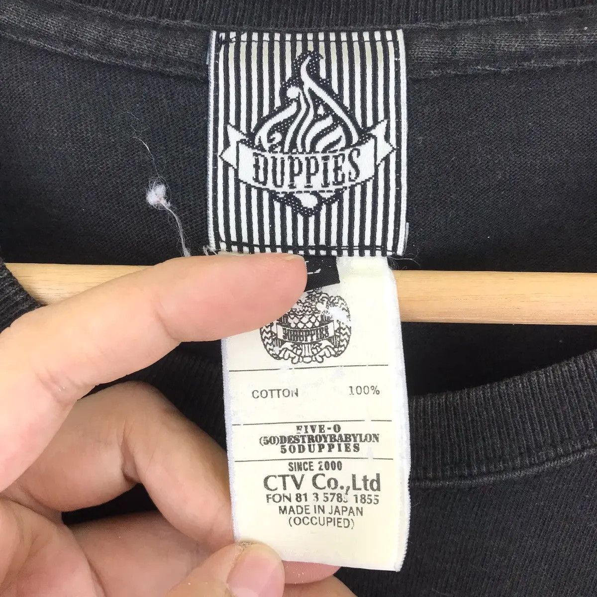 Vintage DUPPIES Japanese Brand Destroy Babylon Philosophy Size US L / EU 52-54 / 3 - 4 Thumbnail