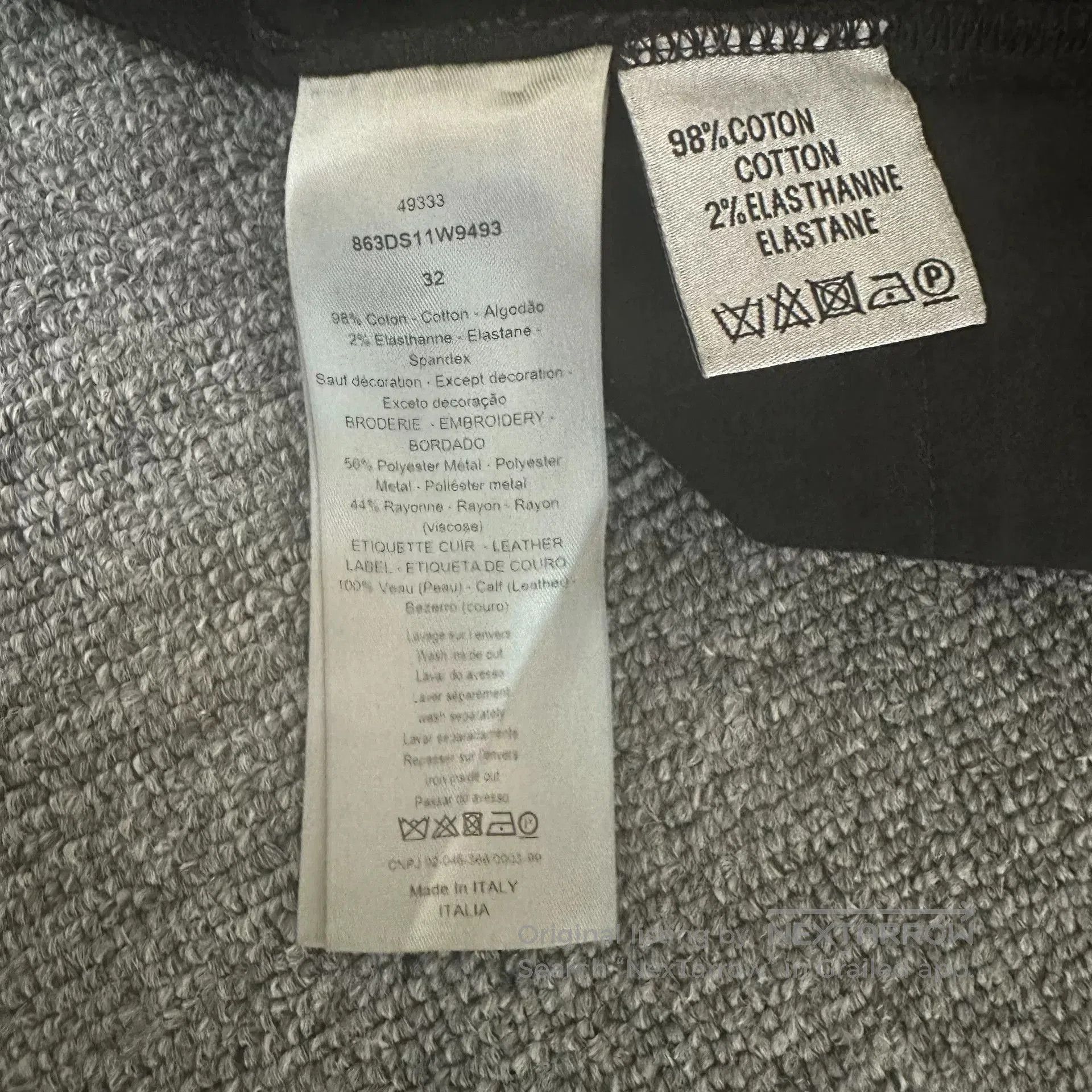 Dior Dior Limited Edition Gold Bee Jeans. Size US 32 / EU 48 - 6 Thumbnail