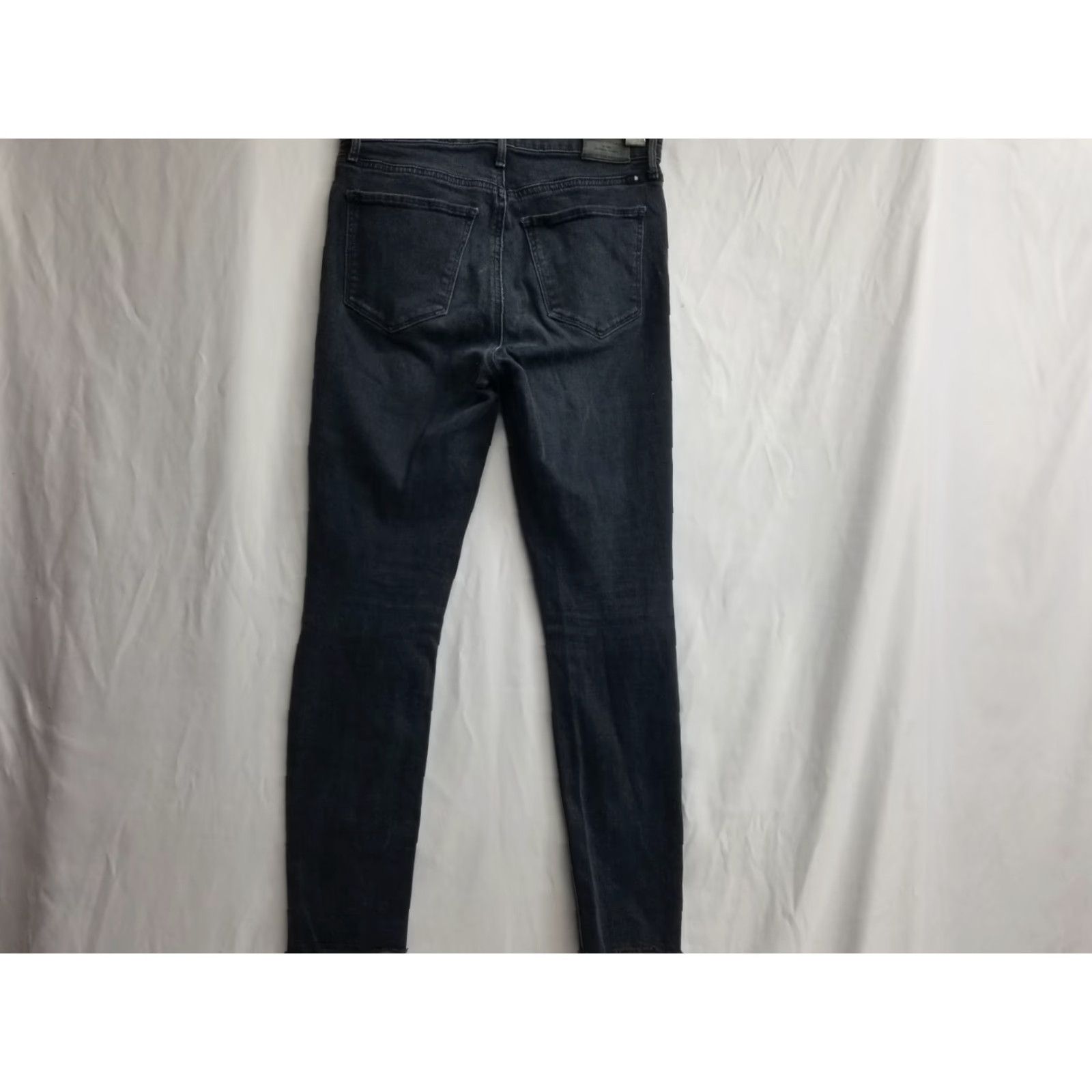 Lucky Brand Lucky Brand Bridgette Jeans Womens 4/27 Black High Rise Skinny Distressed Size 27" / US 4 / IT 40 - 2 Thumbnail