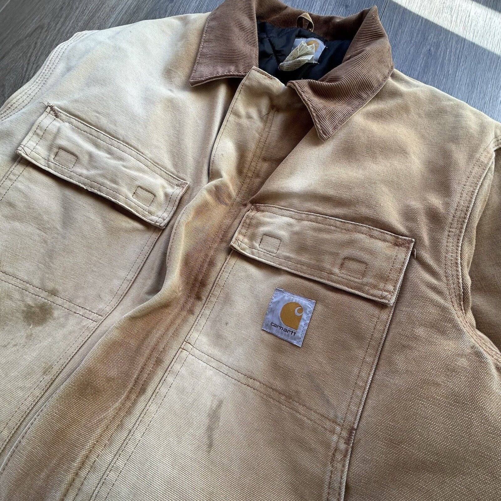 Carhartt Vintage Carhartt Arctic Jacket C03 BRN 42 Coat 90s Made USA Size US XL / EU 56 / 4 - 2 Thumbnail