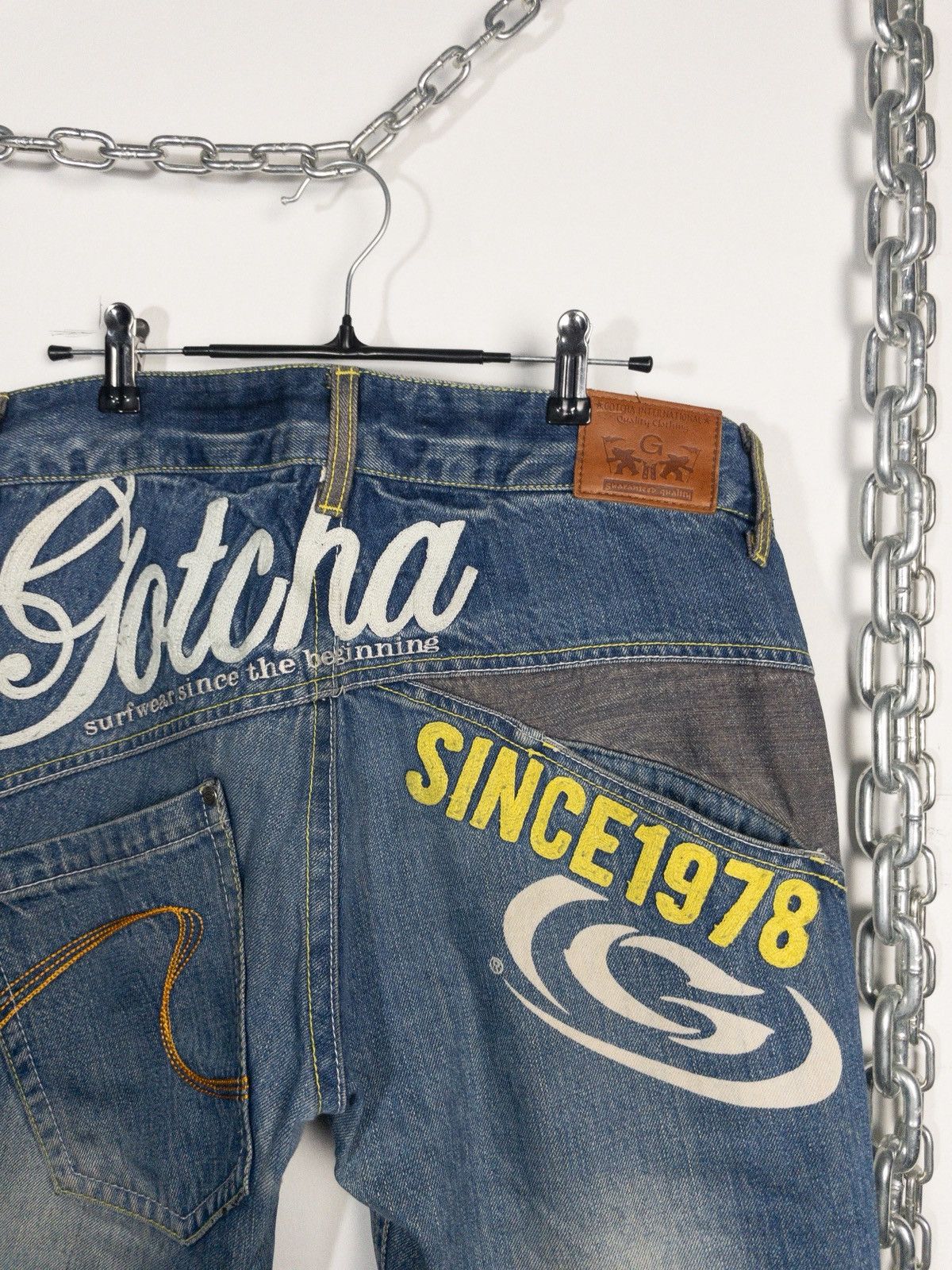Gotcha Vintage Gotcha Baggy Jeans Embroidery Surf like Ecko Size US 34 / EU 50 - 2 Thumbnail