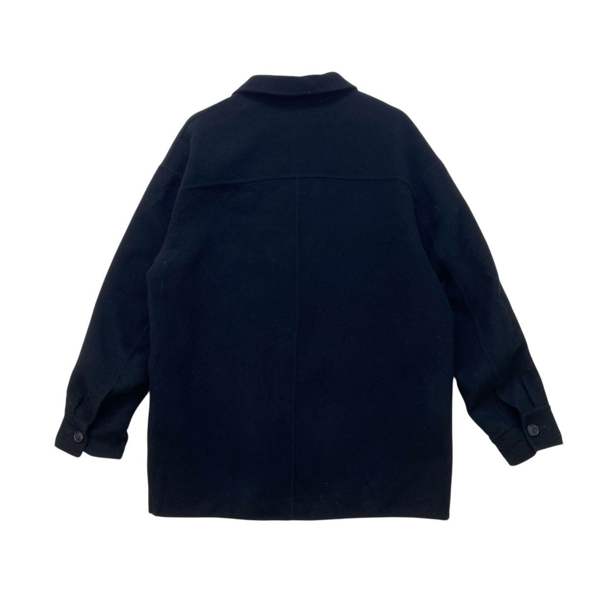 Jil Sander × Uniqlo Jil Sander X Uniqlo Oversized Loose Style Wool Coat Size US M / EU 48-50 / 2 - 2 Thumbnail