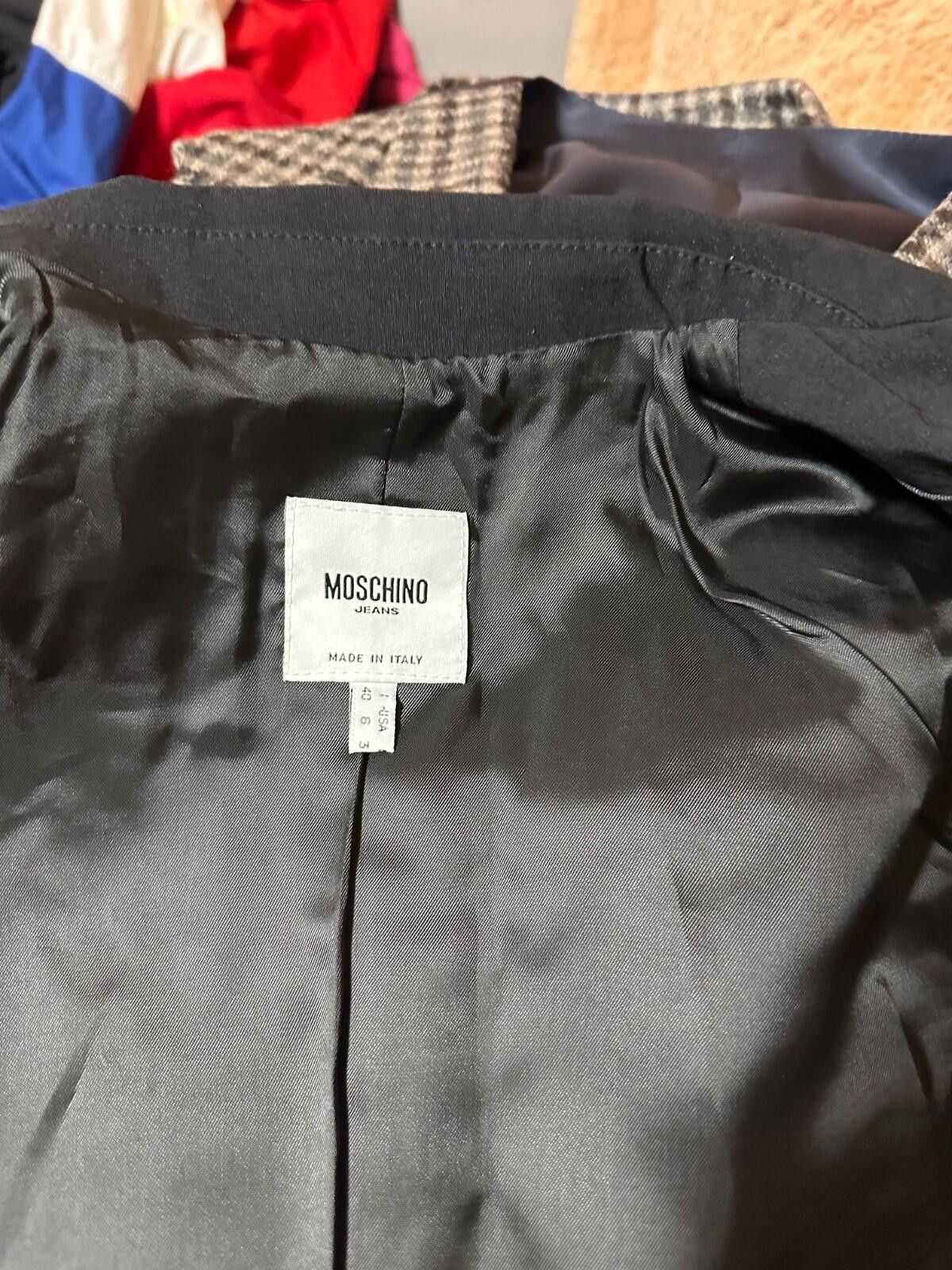 Moschino Vintage MOSCHINO Metal 'Domes' Jacket Sz IT 40 Size M / US 6-8 / IT 42-44 - 7 Thumbnail