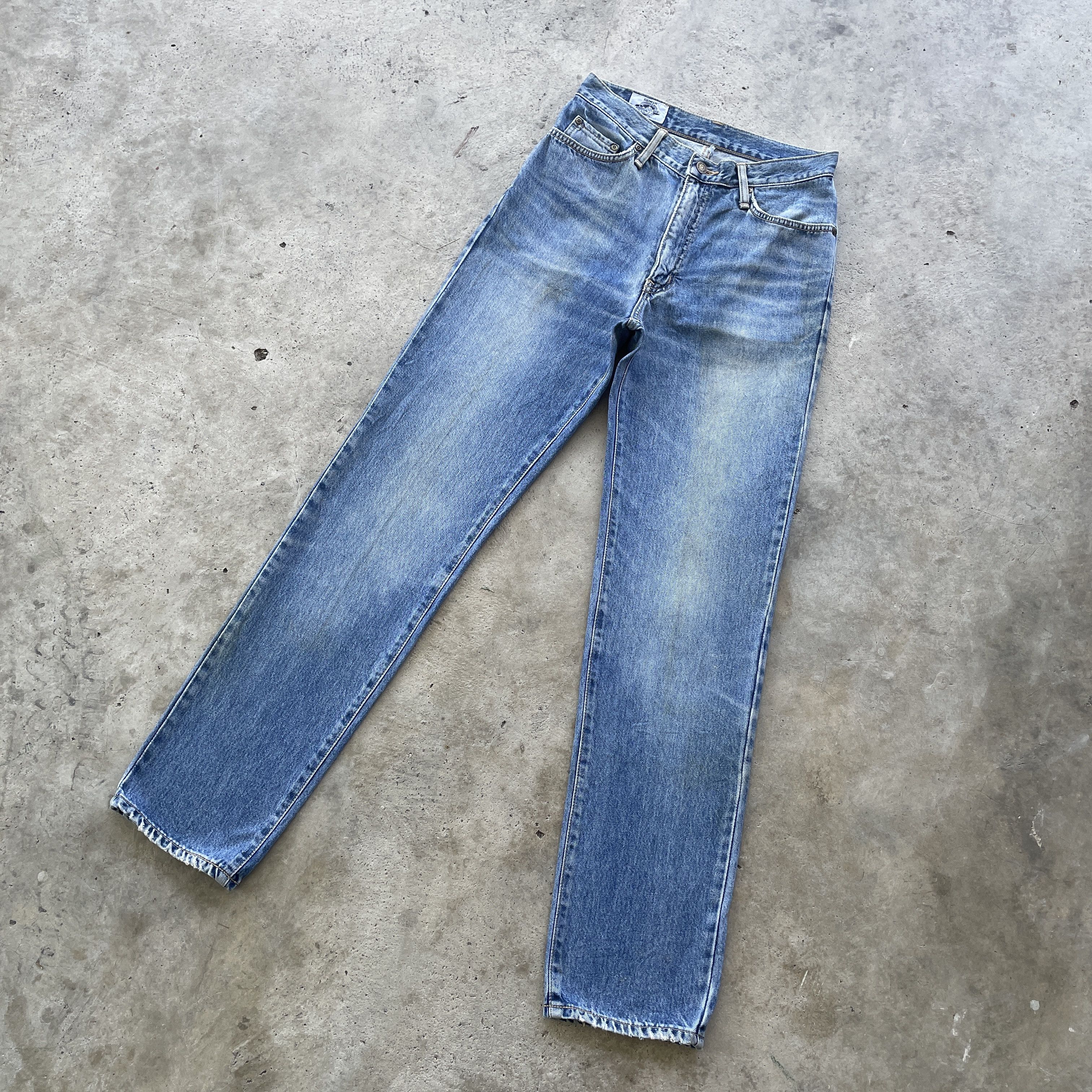 Edwin × Vintage VINTAGE EDWIN JEANS FADED DENIM PANTS W28x32 Size US 28 / EU 44 - 1 Thumbnail