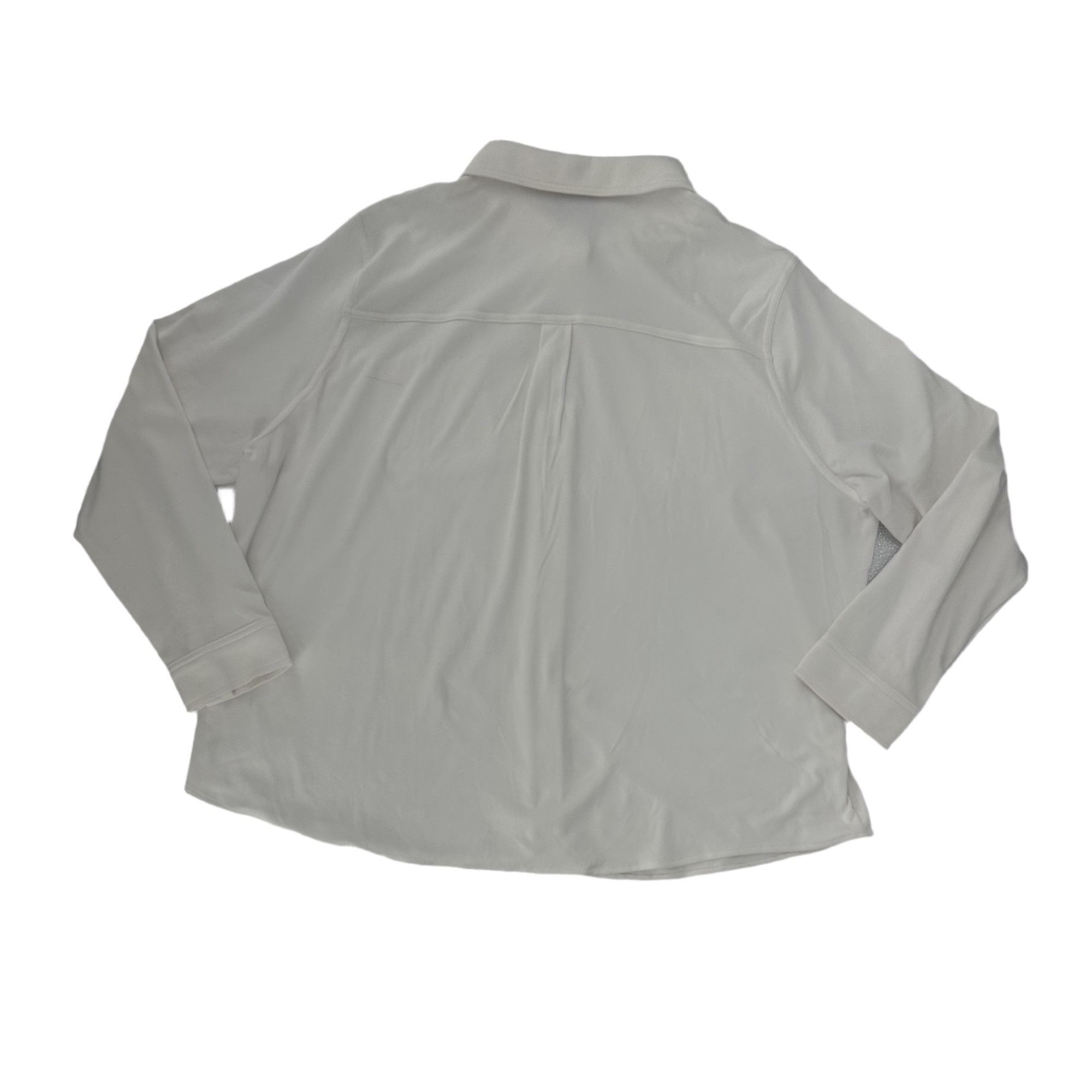 Other 32 Degrees White Fleece Button-Up Shacket – Women’s XXL Size XXL / US 16-18 / IT 52-54 - 4 Thumbnail