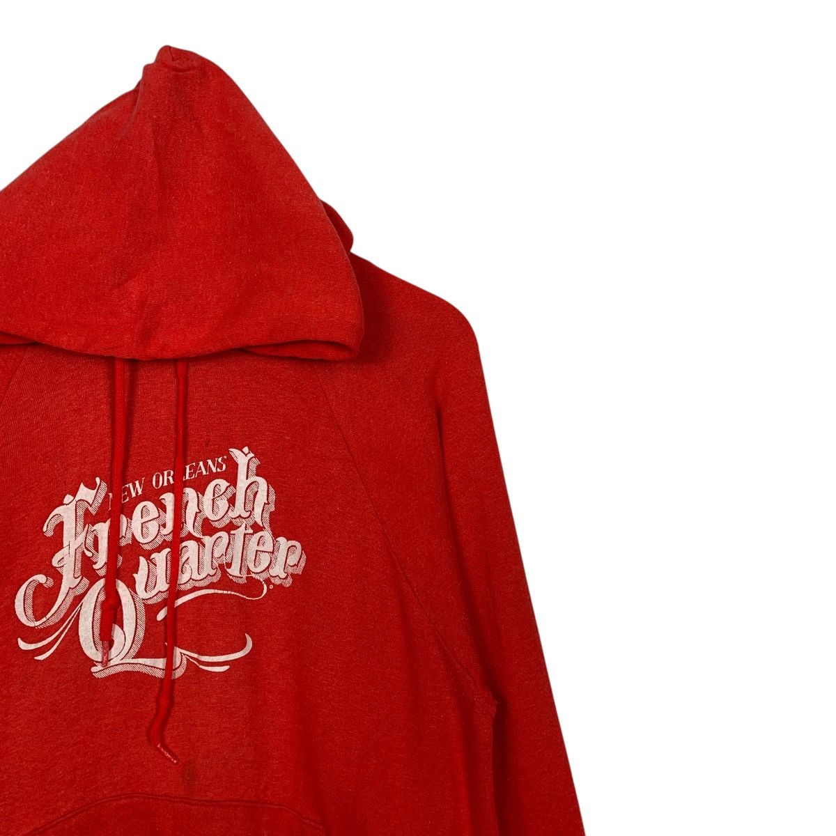 Vintage Vintage 80s New Orleans French Quarter Red Pullover Hoodie Size US S / EU 44-46 / 1 - 5 Thumbnail