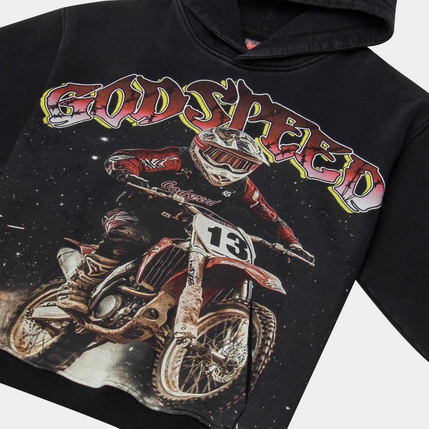 Godspeed Godspeed 'Motorcross' Black Hoodie Size US L / EU 52-54 / 3 - 3 Thumbnail