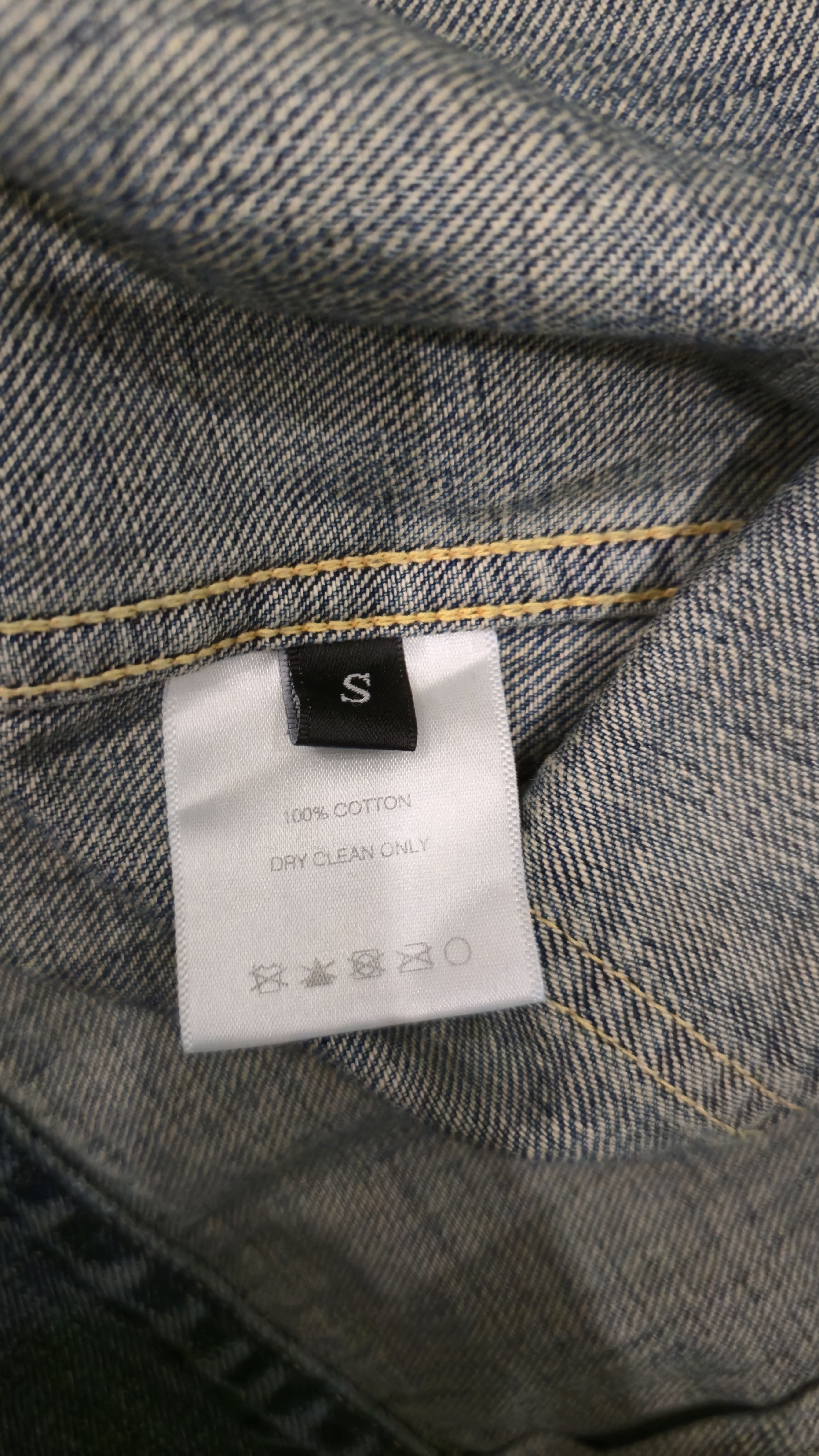 Enfants Riches Deprimes ERD Type Deux Distressed Denim Jacket - Size S Size US S / EU 44-46 / 1 - 5 Thumbnail