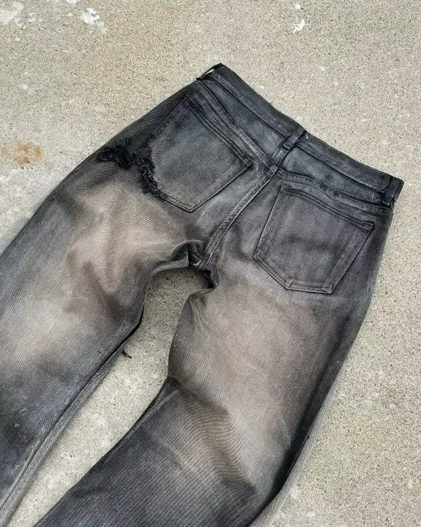 Other Ishiyama x zai Baggy Distressed Flared Jeans Size US 30 / EU 46 - 8 Thumbnail