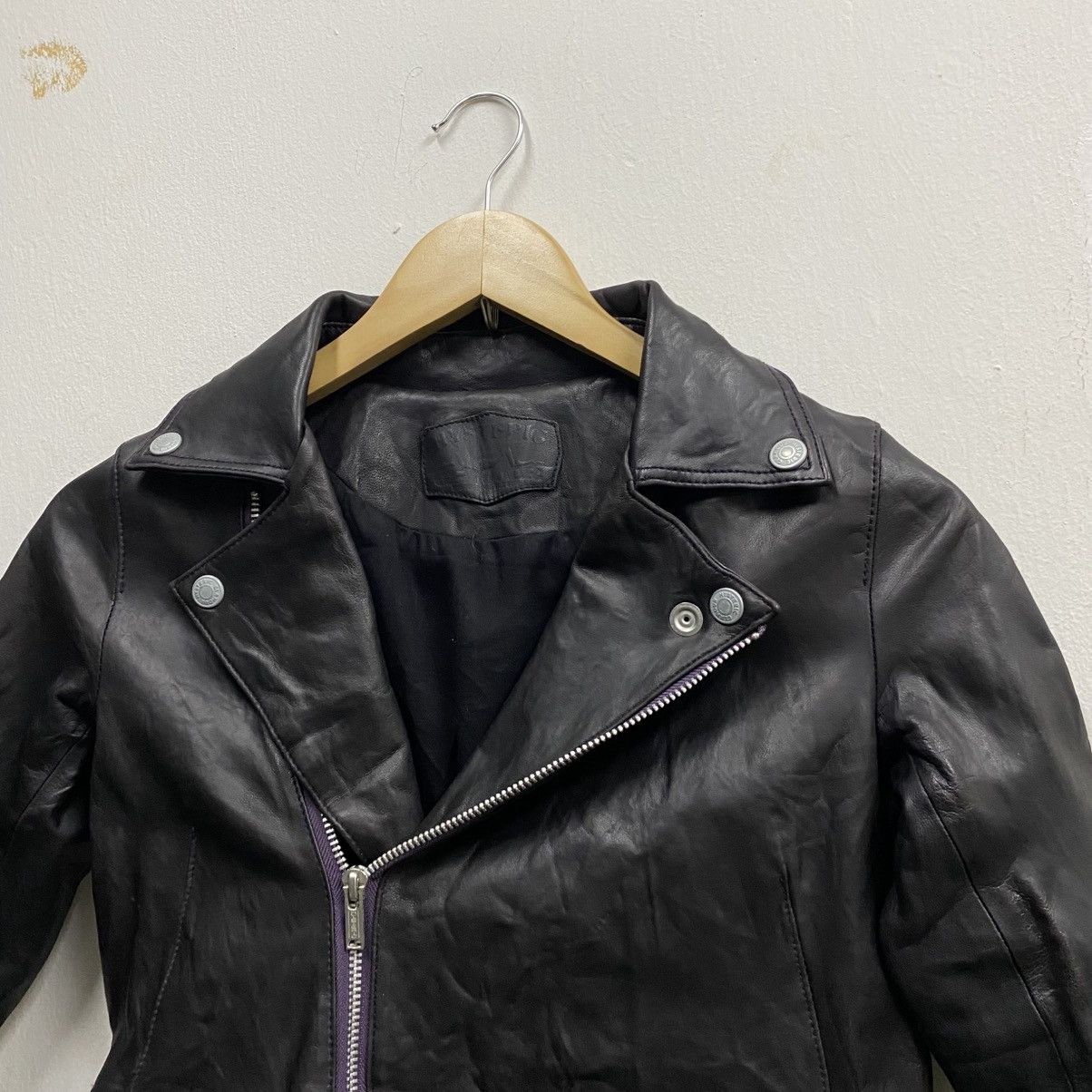Hysteric Glamour Hysteric Glamour Leather Biker Jackets Size XXS / US 00 / IT 34 - 3 Thumbnail