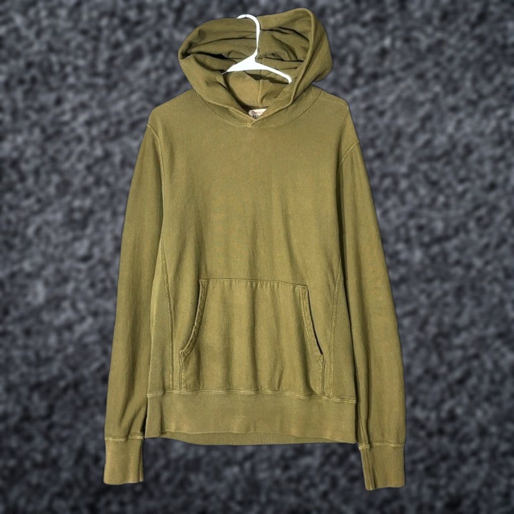 Champion Champion x Todd Snyder Hoodie Mens M Olive Green Reverse Weave Pullover Hoodie, Heavyweight, Pockets, Logo, Canadian Made, 971124415 Size US M / EU 48-50 / 2 - 1 Thumbnail
