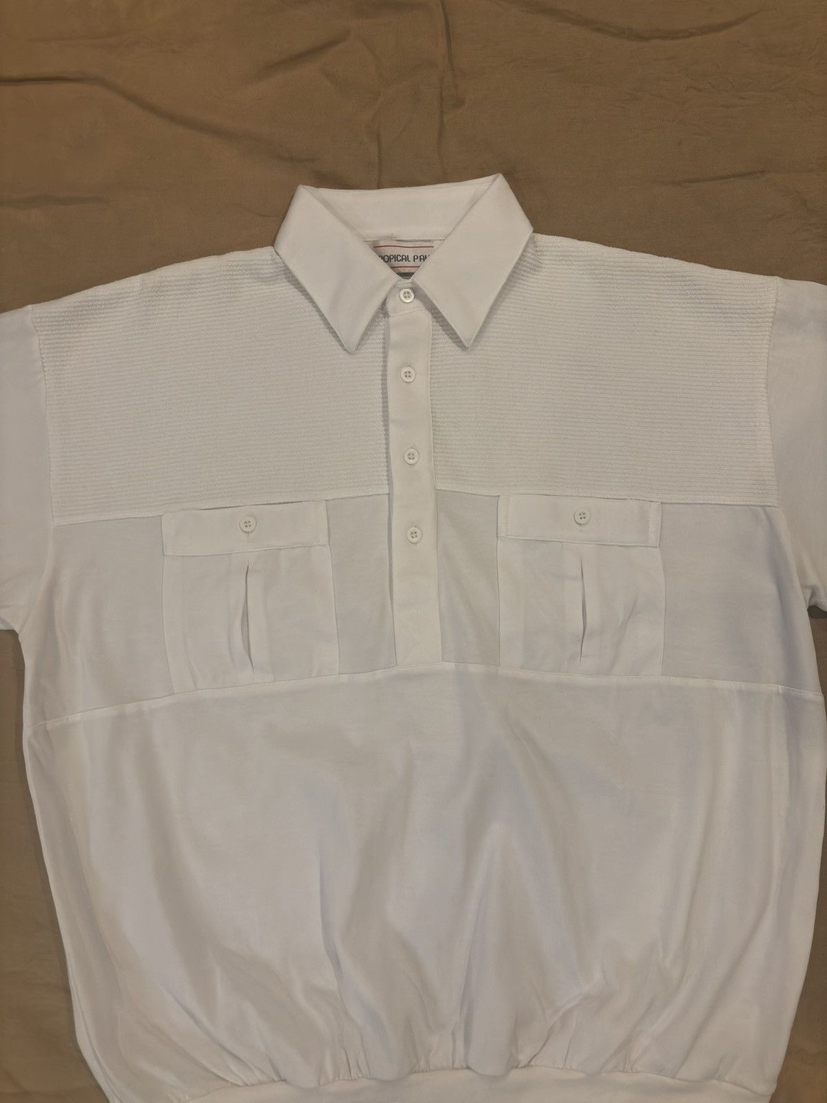 Other Tropical Palm collared shirt.mt-66 Size US L / EU 52-54 / 3 - 2 Thumbnail
